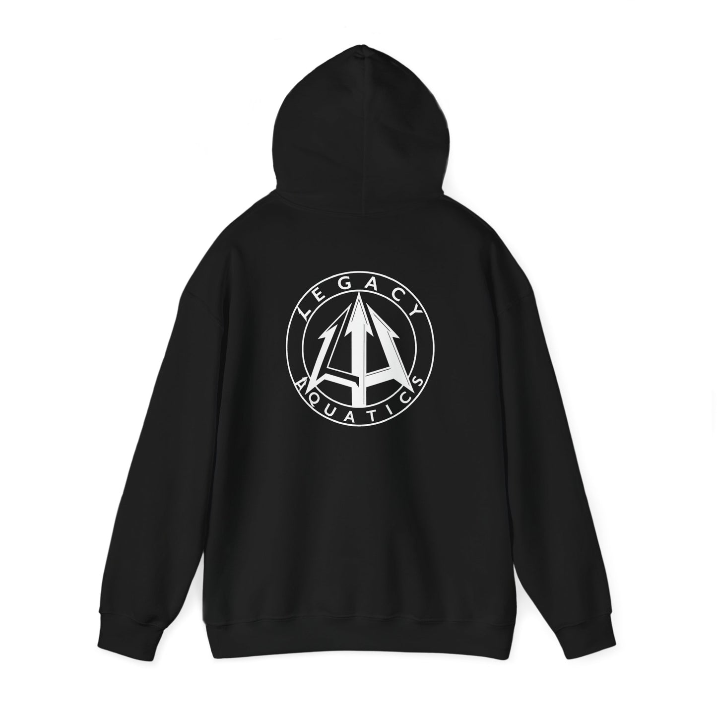 Legacy - Unisex Heavy Blend™ Hoodie - Black logo