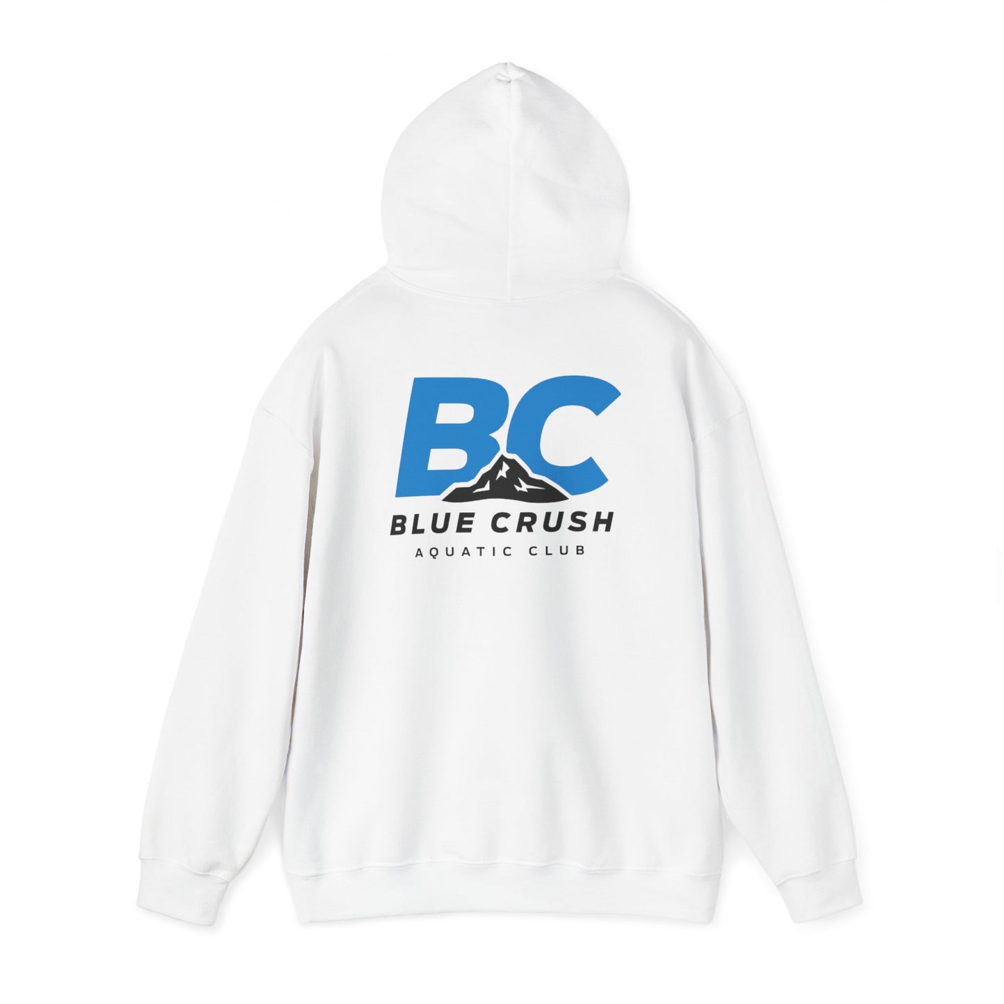 Blue Crush - Unisex Heavy Blend Hoodie - Blue Logo