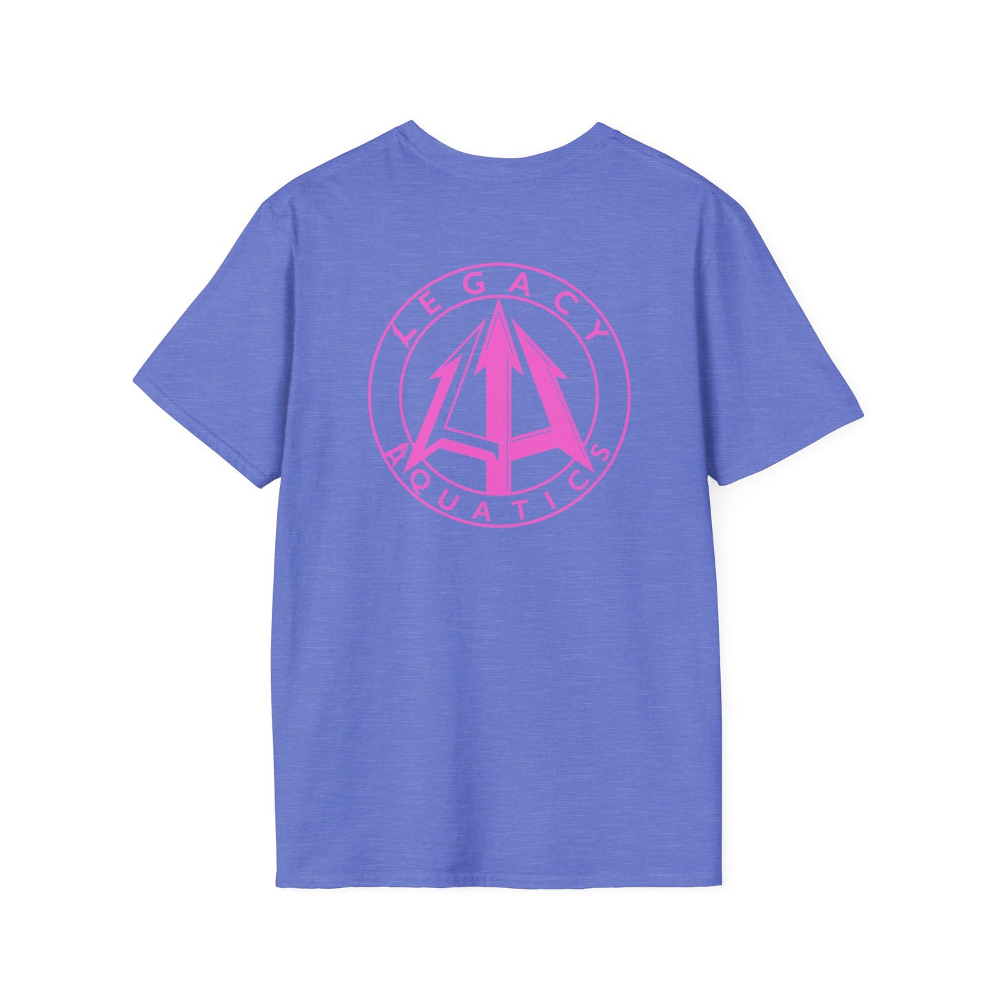 Legacy - Unisex Softstyle T-Shirt - Pink logo