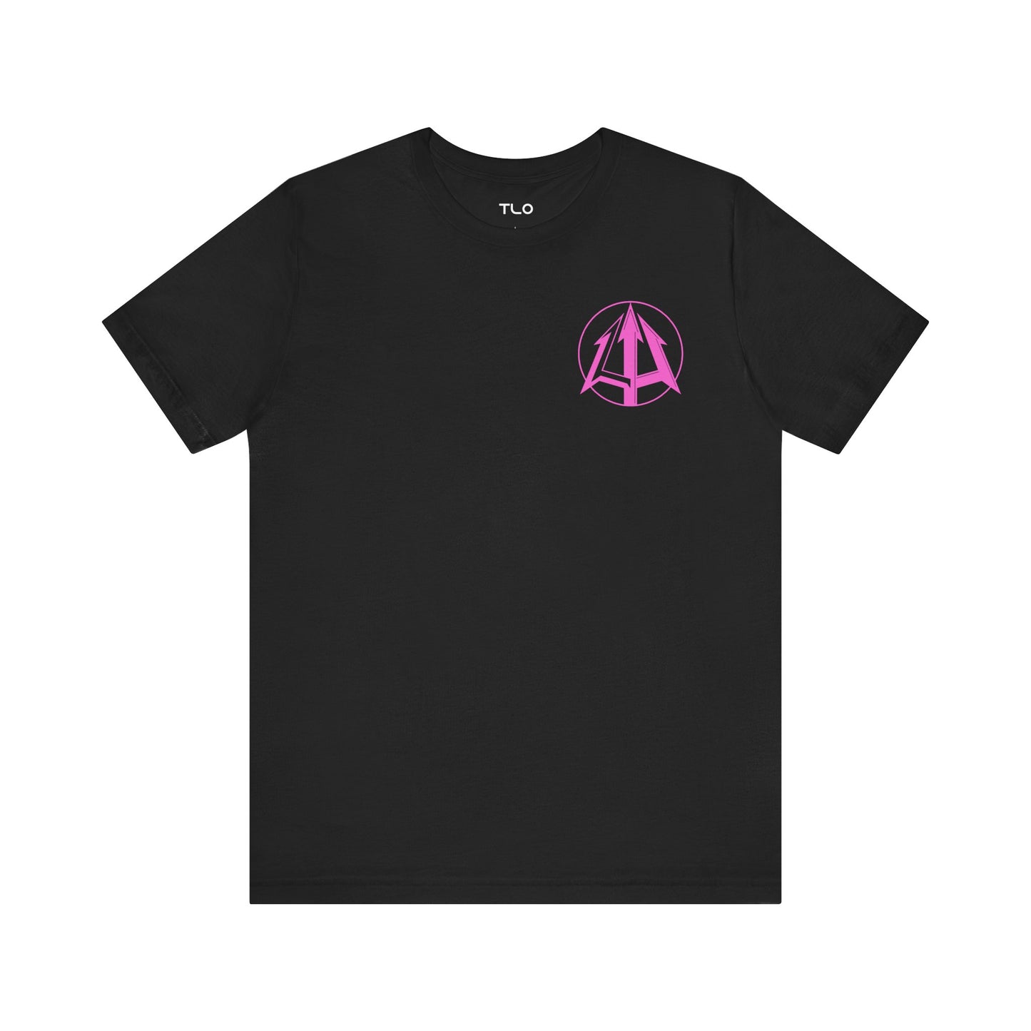Legacy - Unisex Jersey Tee - Pink logo