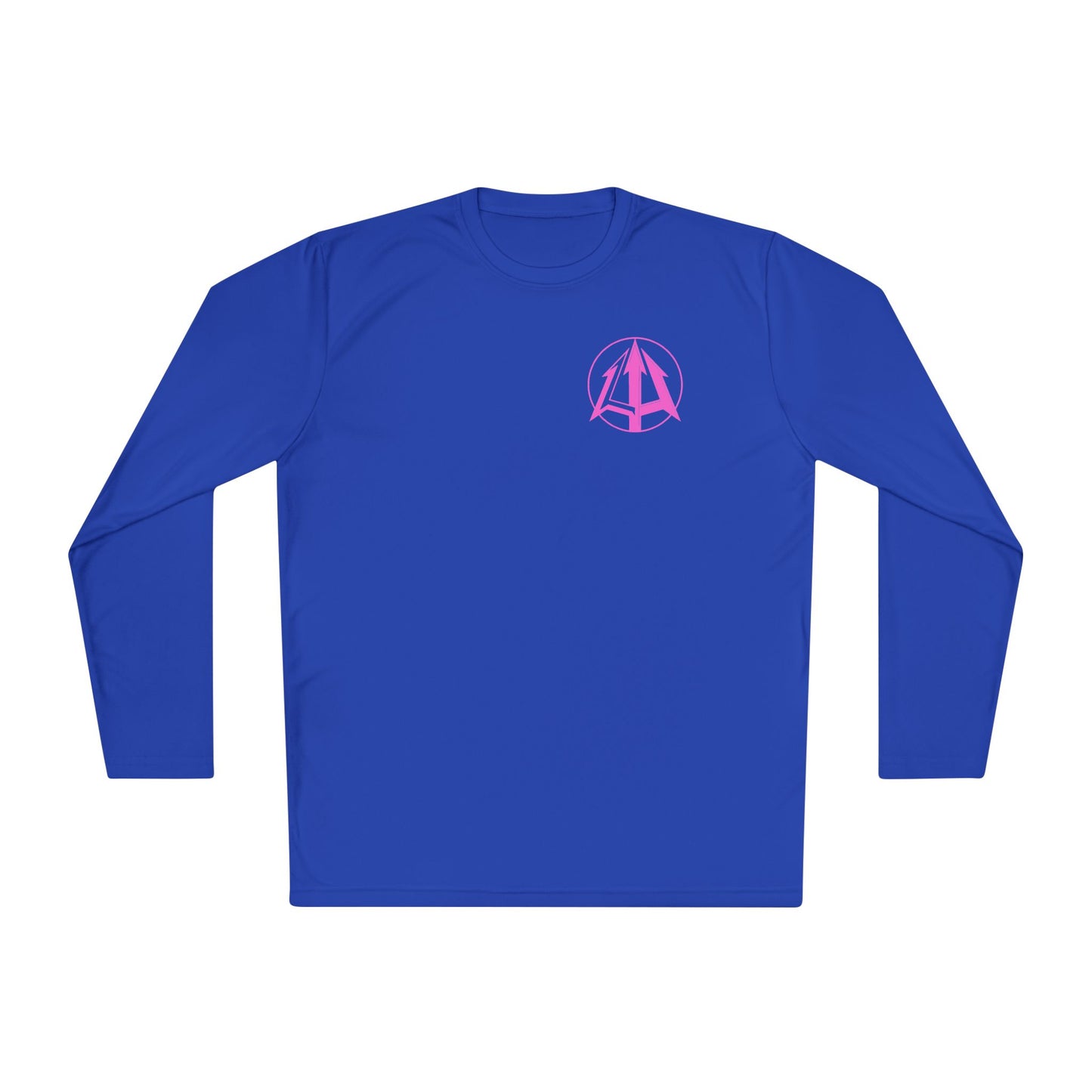 Legacy - Unisex Lightweight Long Sleeve Tee - Pink logo