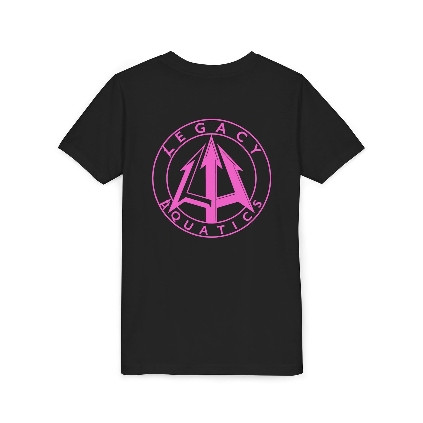 Legacy - Youth Tee - Pink logo