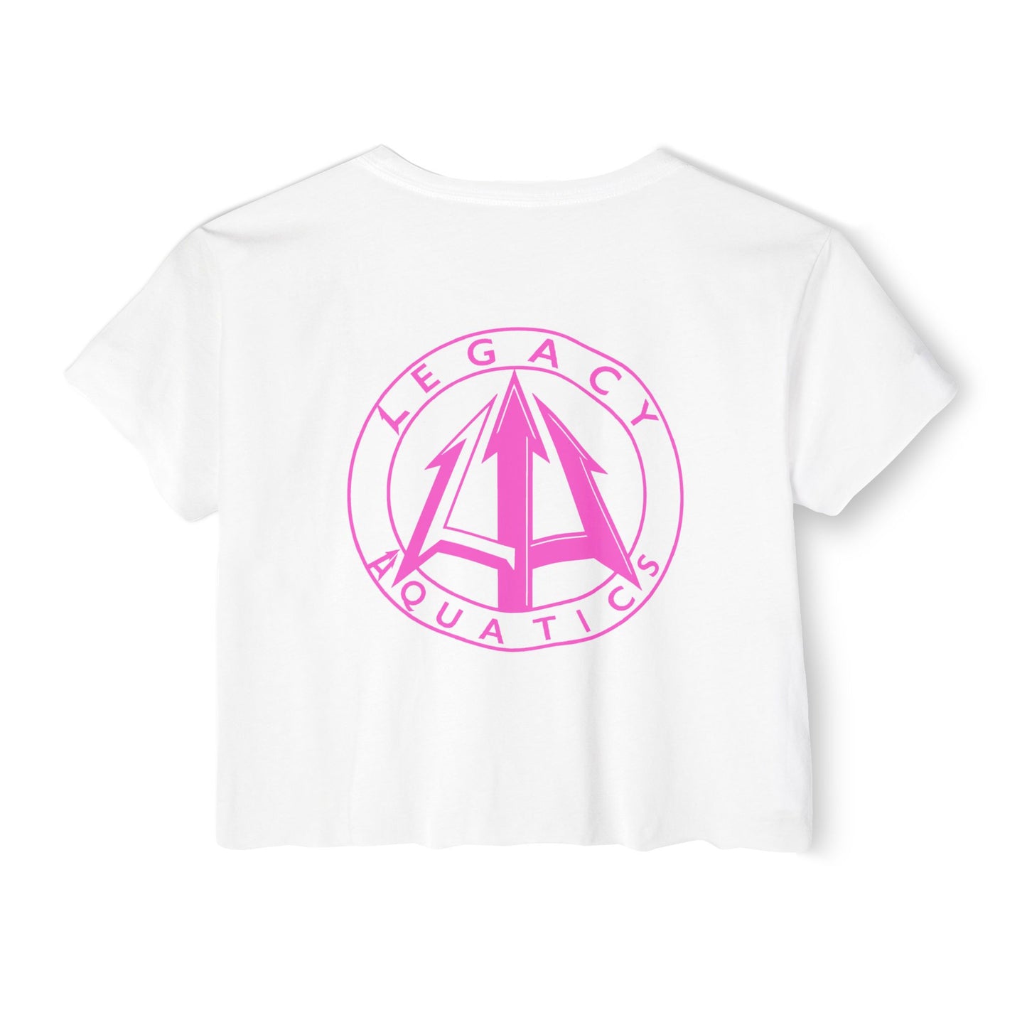 Legacy - Women's Crop Top - Pink logo