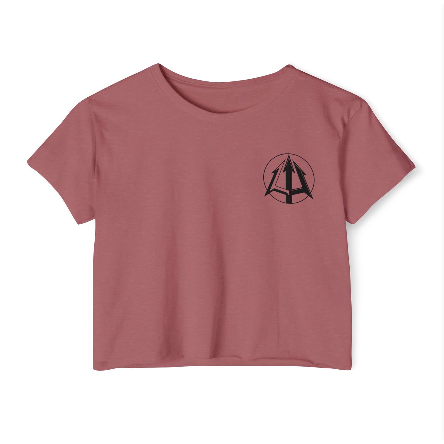 Legacy - Women's Crop Top - Black logo