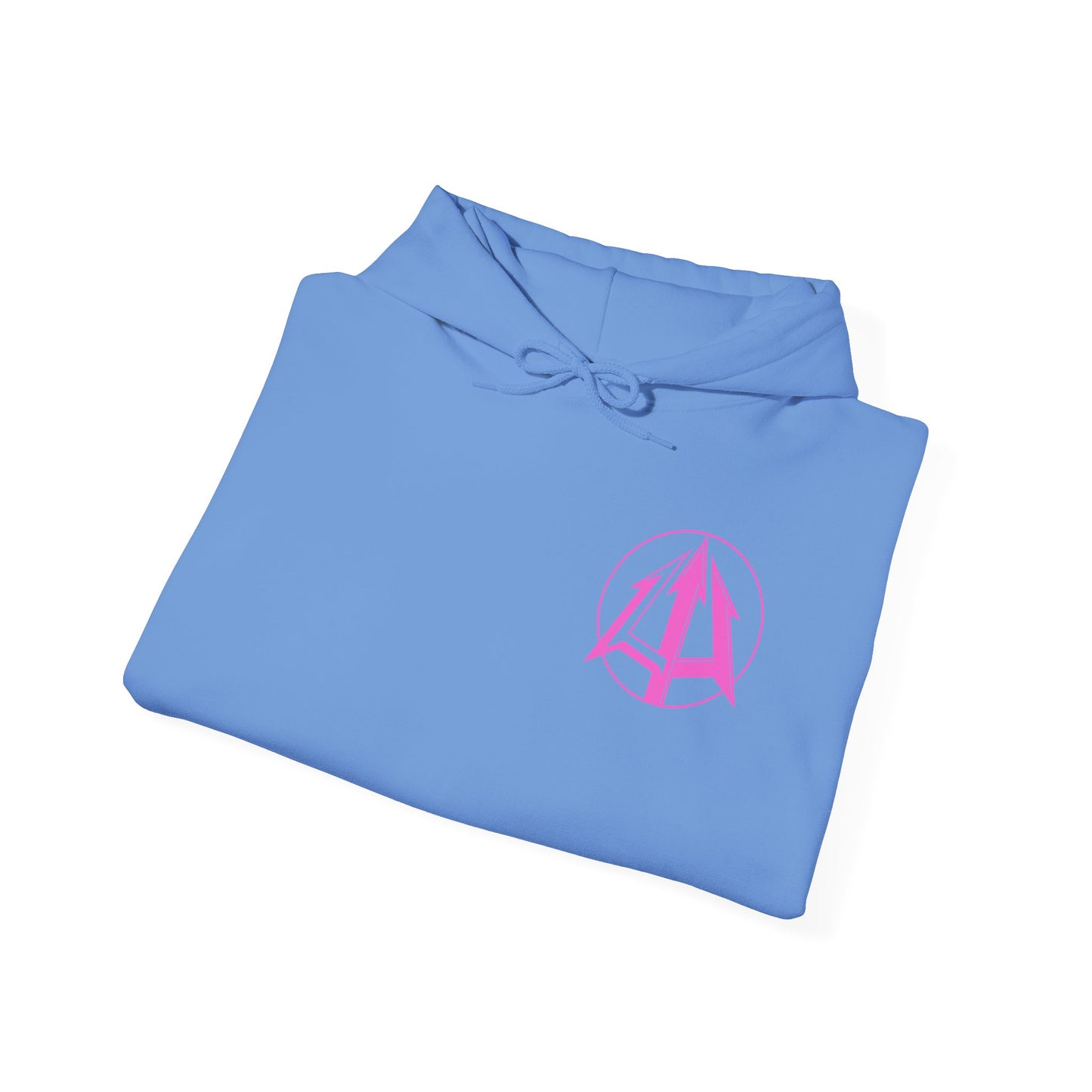 Legacy - Unisex Heavy Blend™ Hoodie - Pink logo