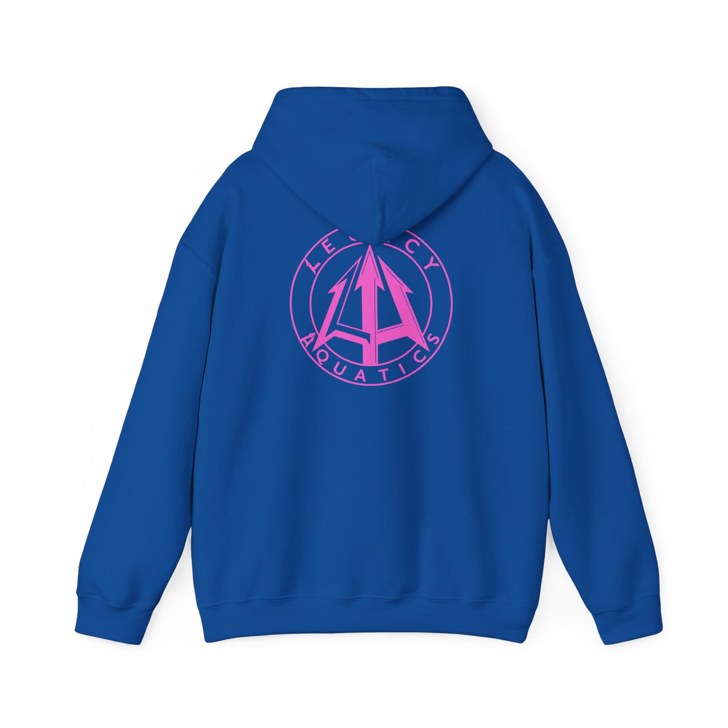 Legacy - Unisex Heavy Blend™ Hoodie - Pink logo