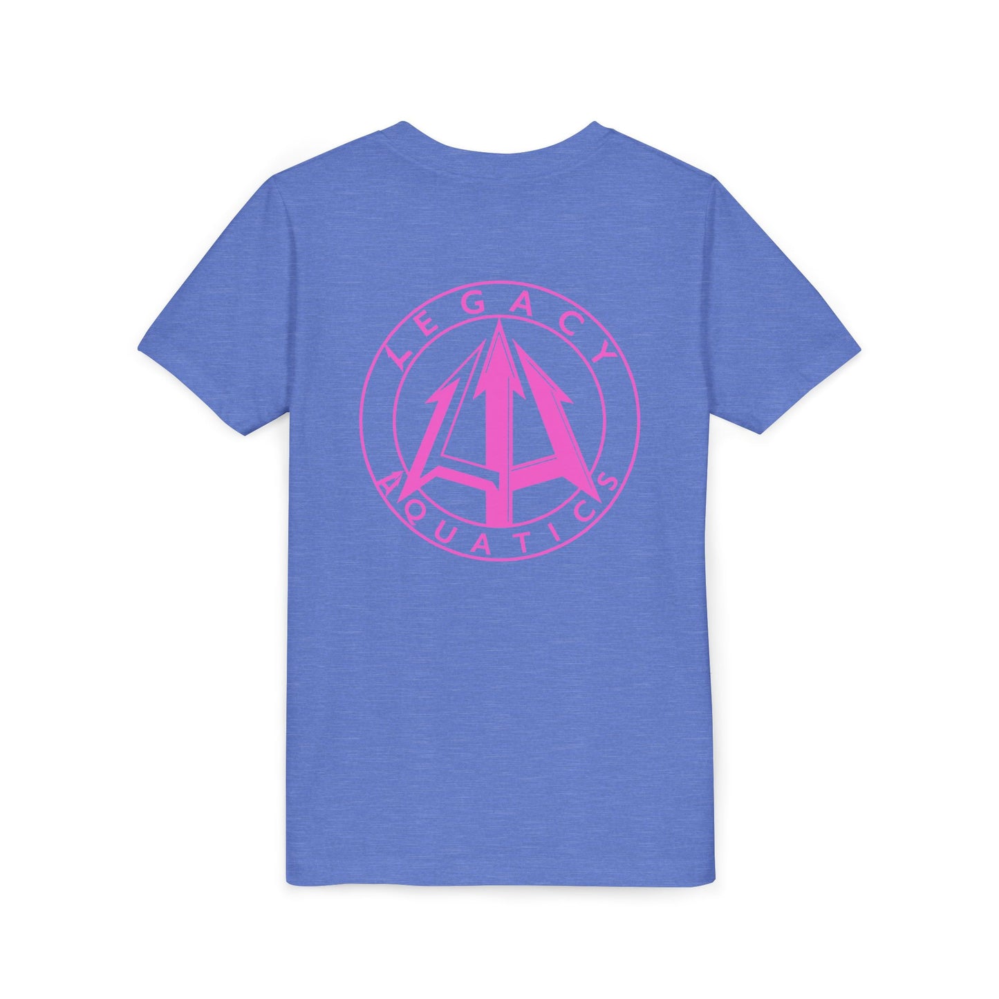 Legacy - Youth Tee - Pink logo