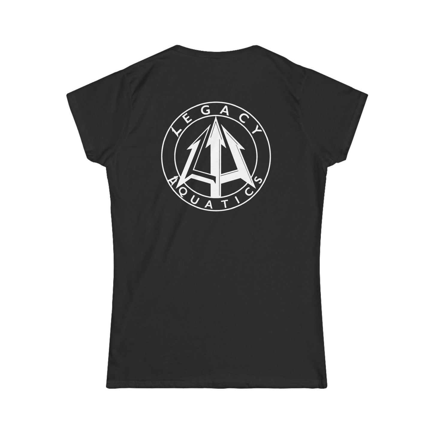 Legacy - Women's Softstyle Tee - Black logo