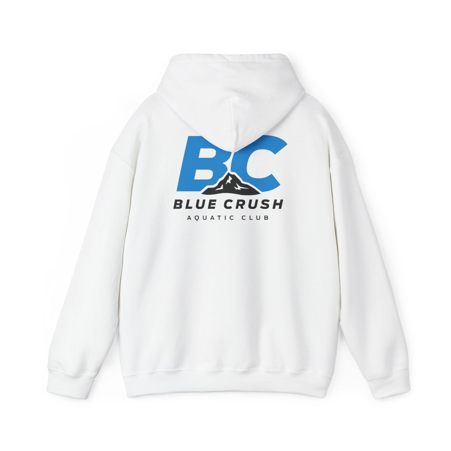 Blue Crush - Unisex Heavy Blend Hoodie - Blue Logo