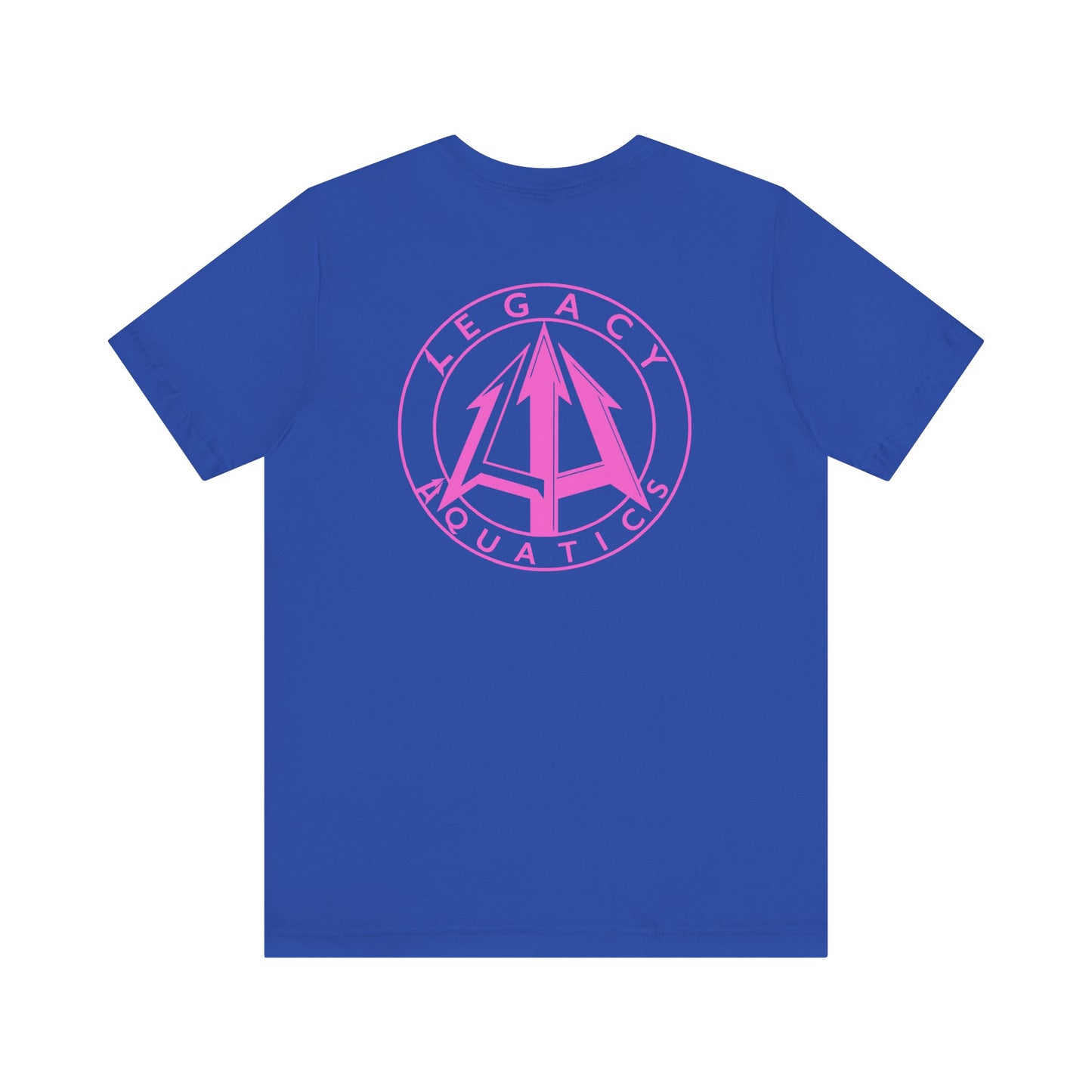 Legacy - Unisex Jersey Tee - Pink logo