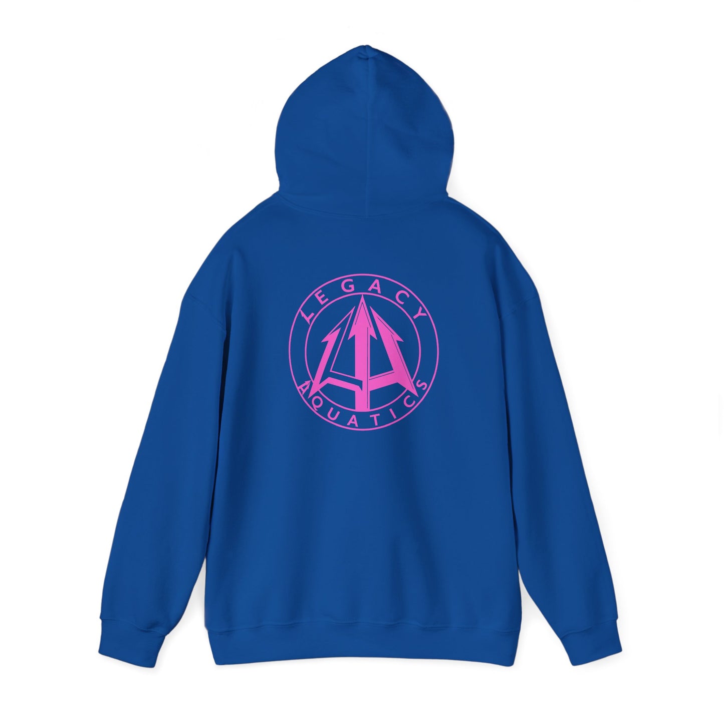 Legacy - Unisex Heavy Blend™ Hoodie - Pink logo