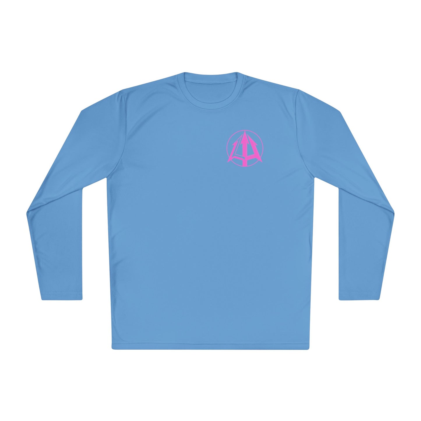 Legacy - Unisex Lightweight Long Sleeve Tee - Pink logo