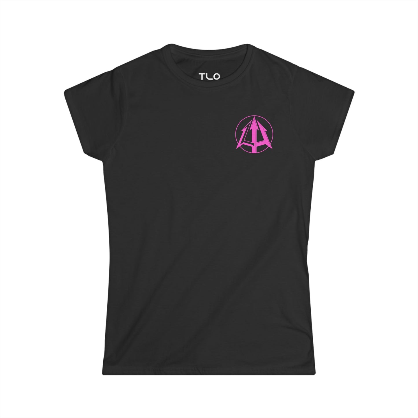 Legacy - Women's Softstyle Tee - Pink logo