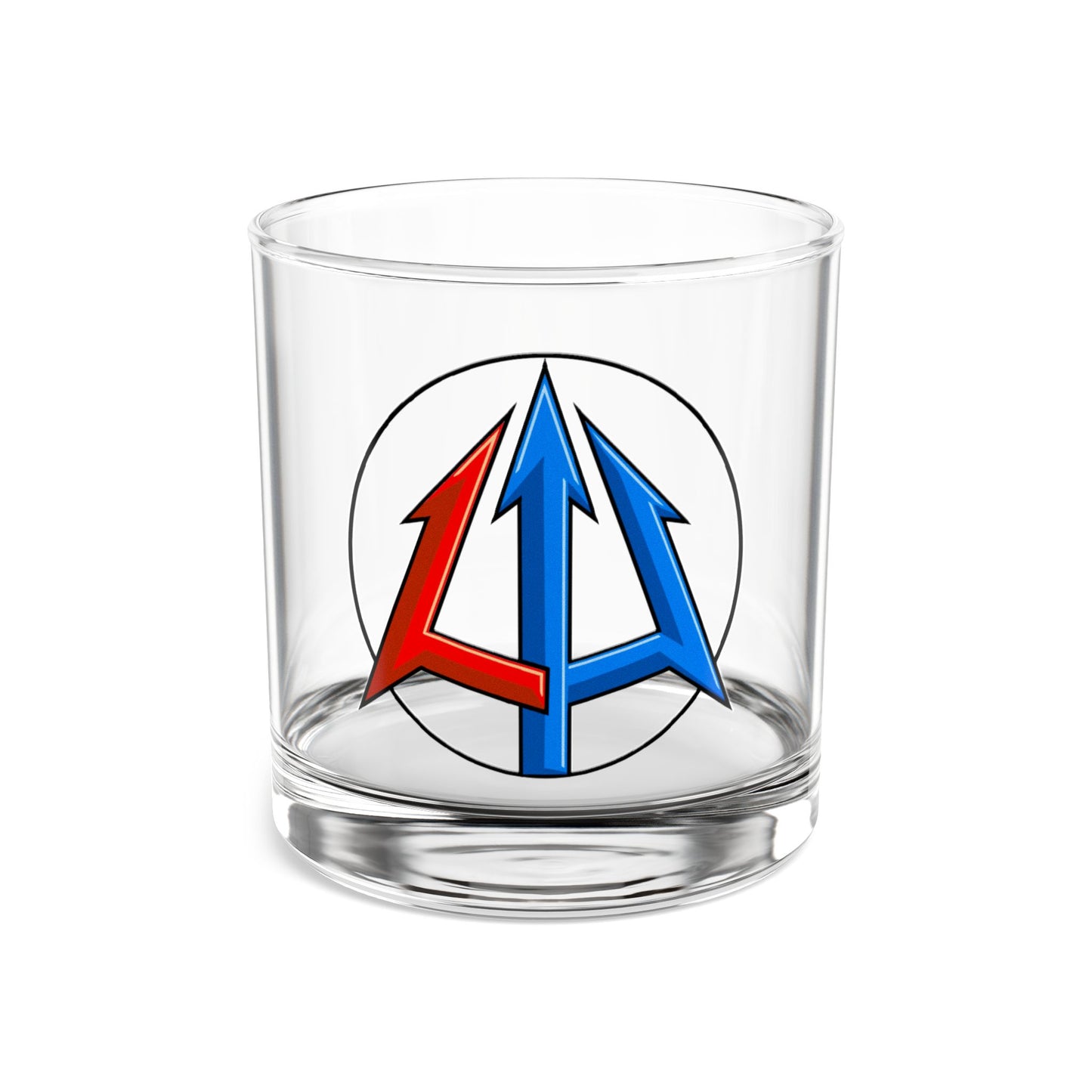 Legacy - 10oz Rocks Glass - Classic pitchfork logo