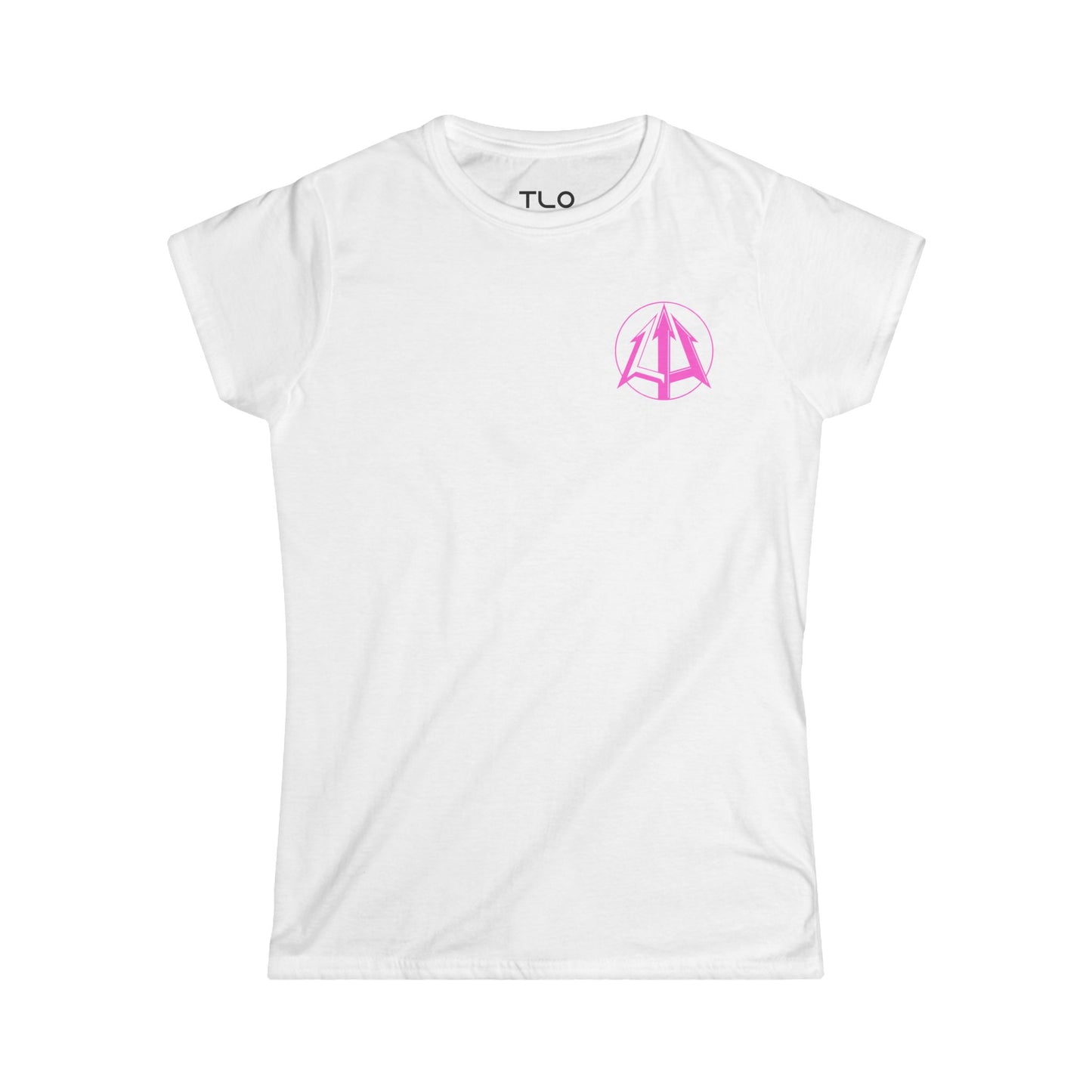 Legacy - Women's Softstyle Tee - Pink logo