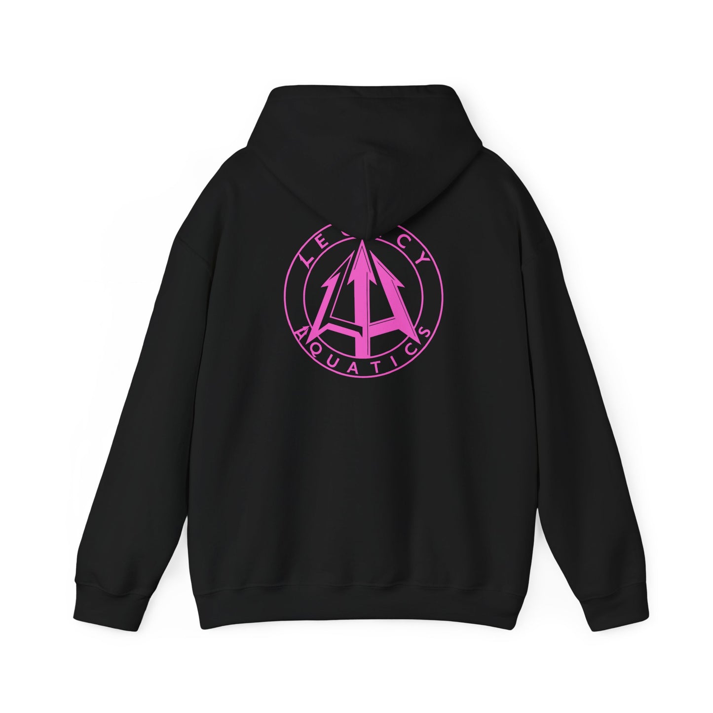 Legacy - Unisex Heavy Blend™ Hoodie - Pink logo
