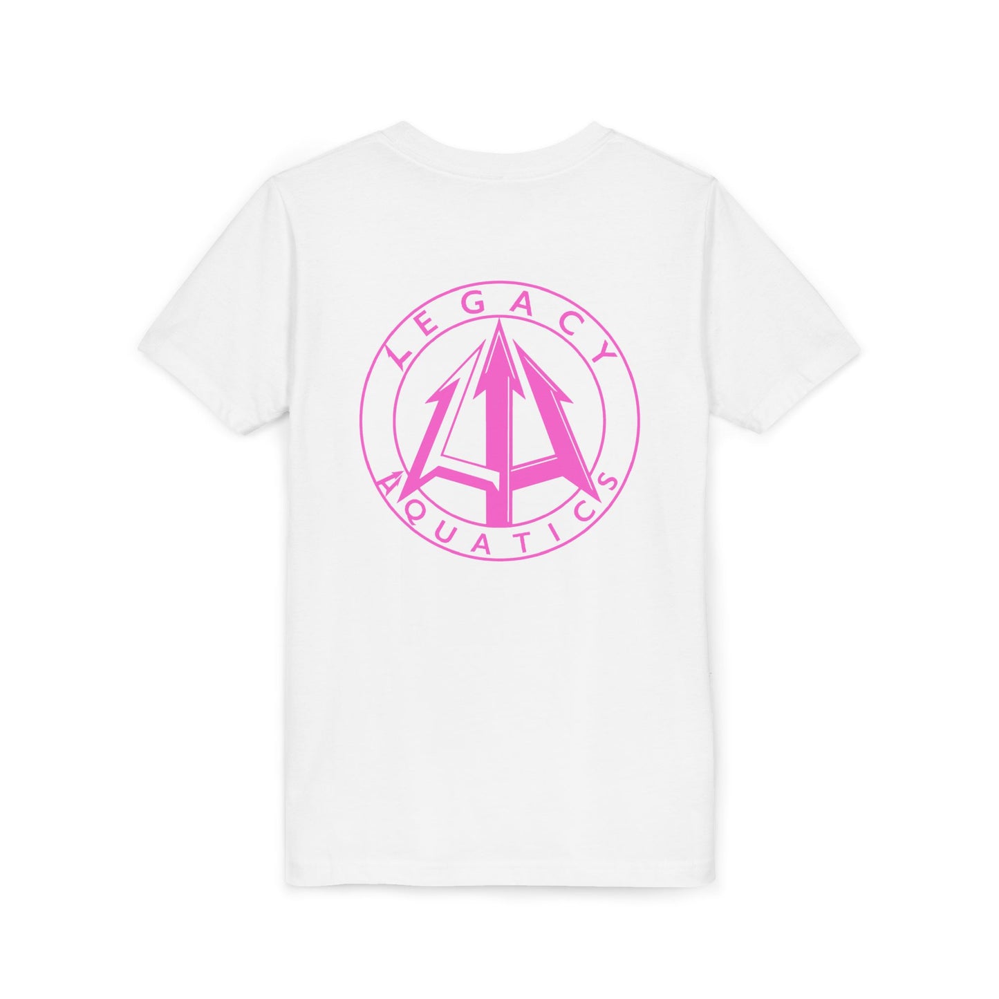 Legacy - Youth Tee - Pink logo