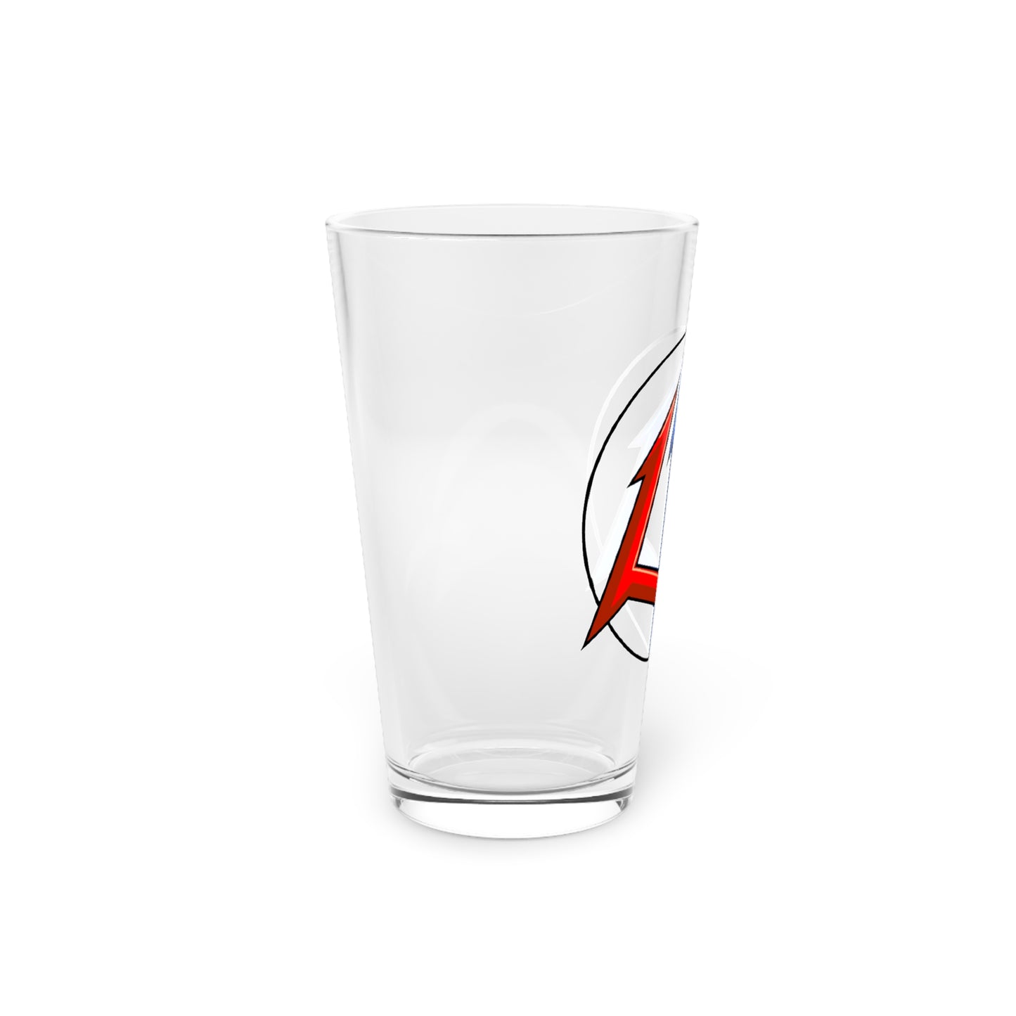 Legacy - 16oz Pint Glass - Classic pitchfork logo