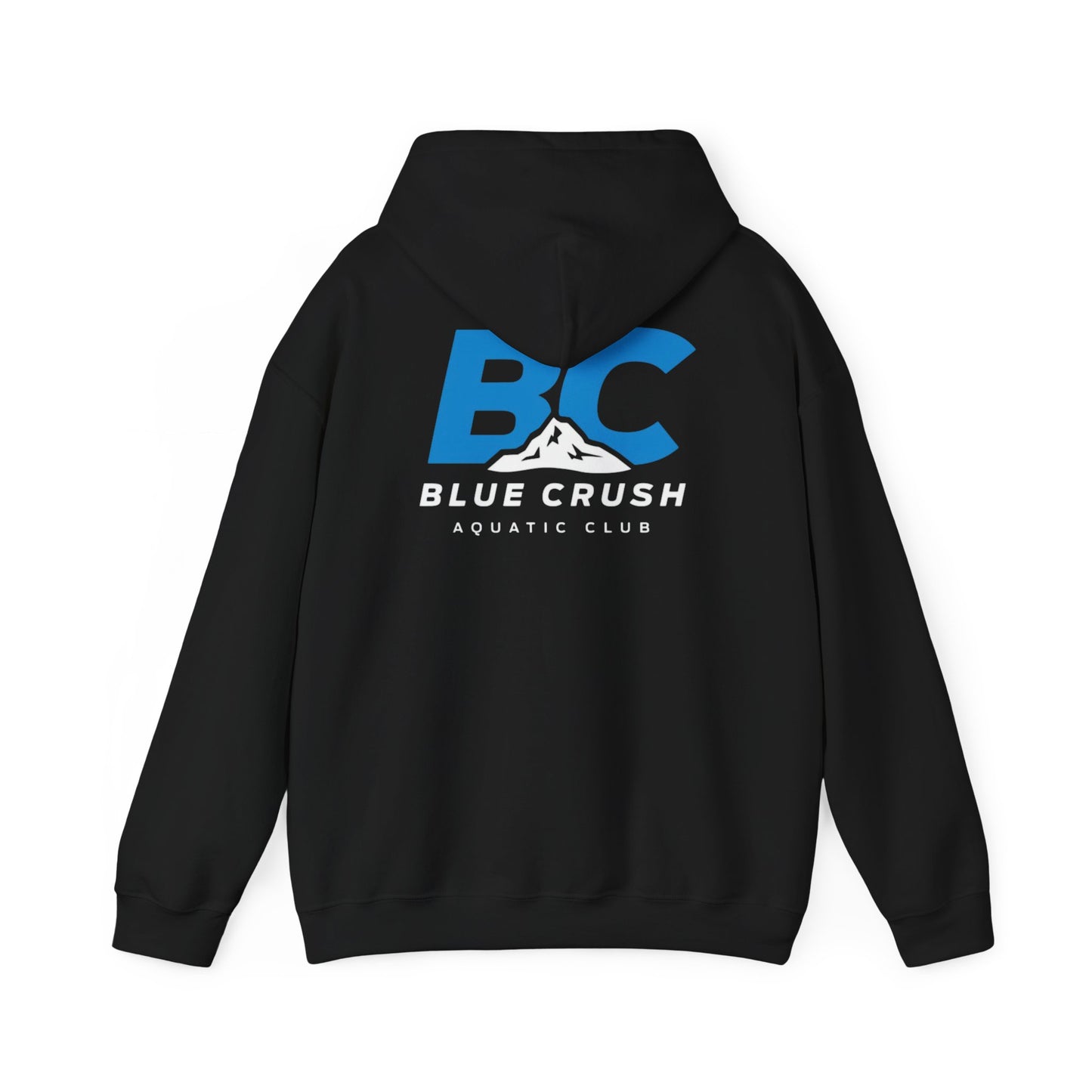 Blue Crush - Unisex Heavy Blend Hoodie - Blue Logo