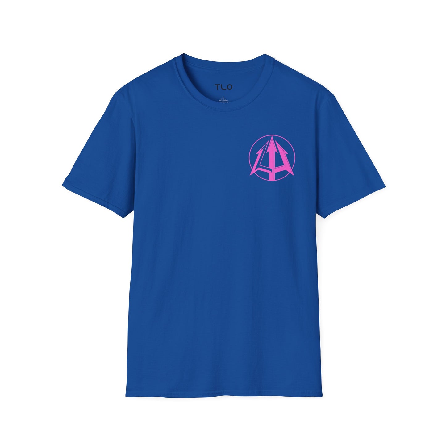 Legacy - Unisex Softstyle T-Shirt - Pink logo