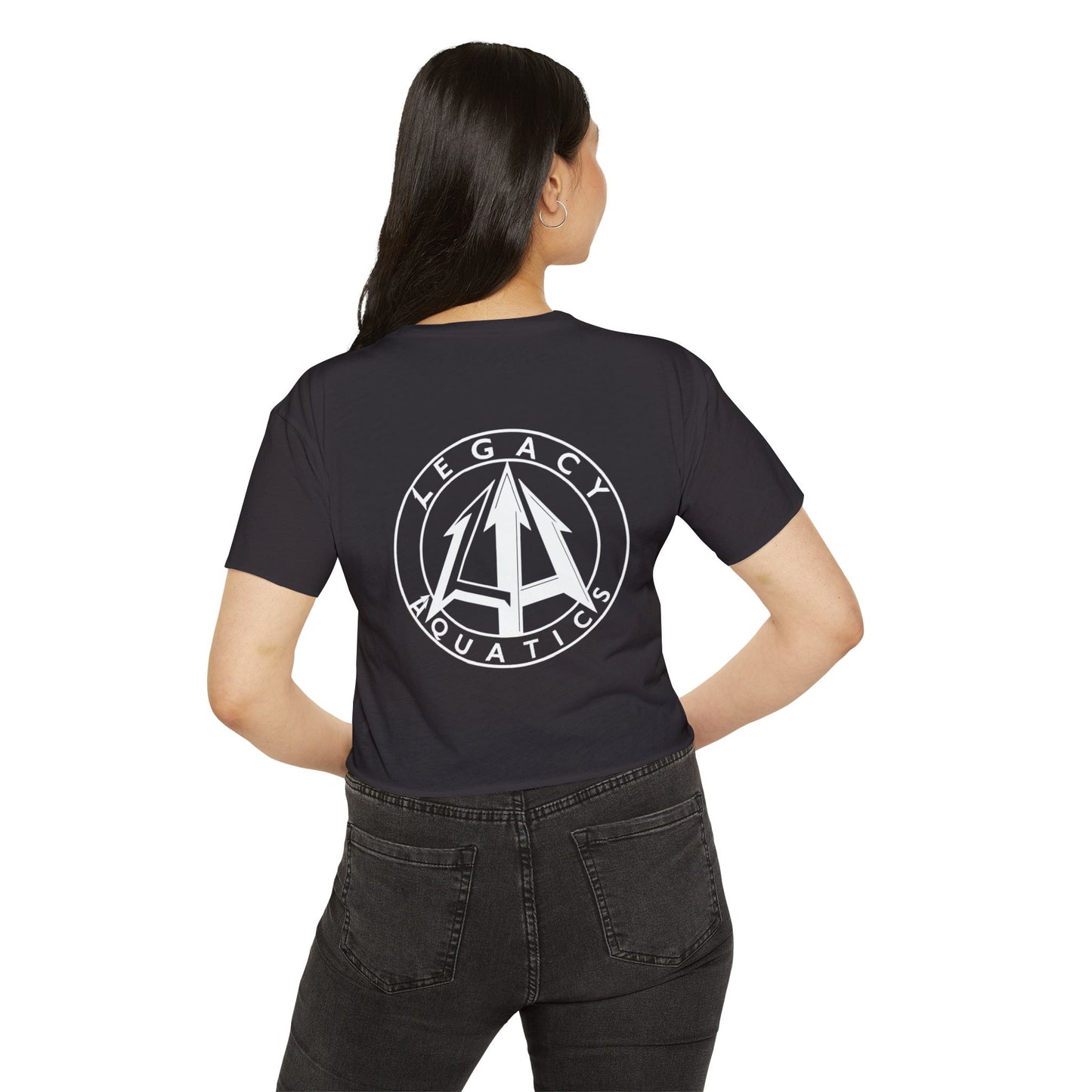 Legacy - Women's Crop Top - Black logo