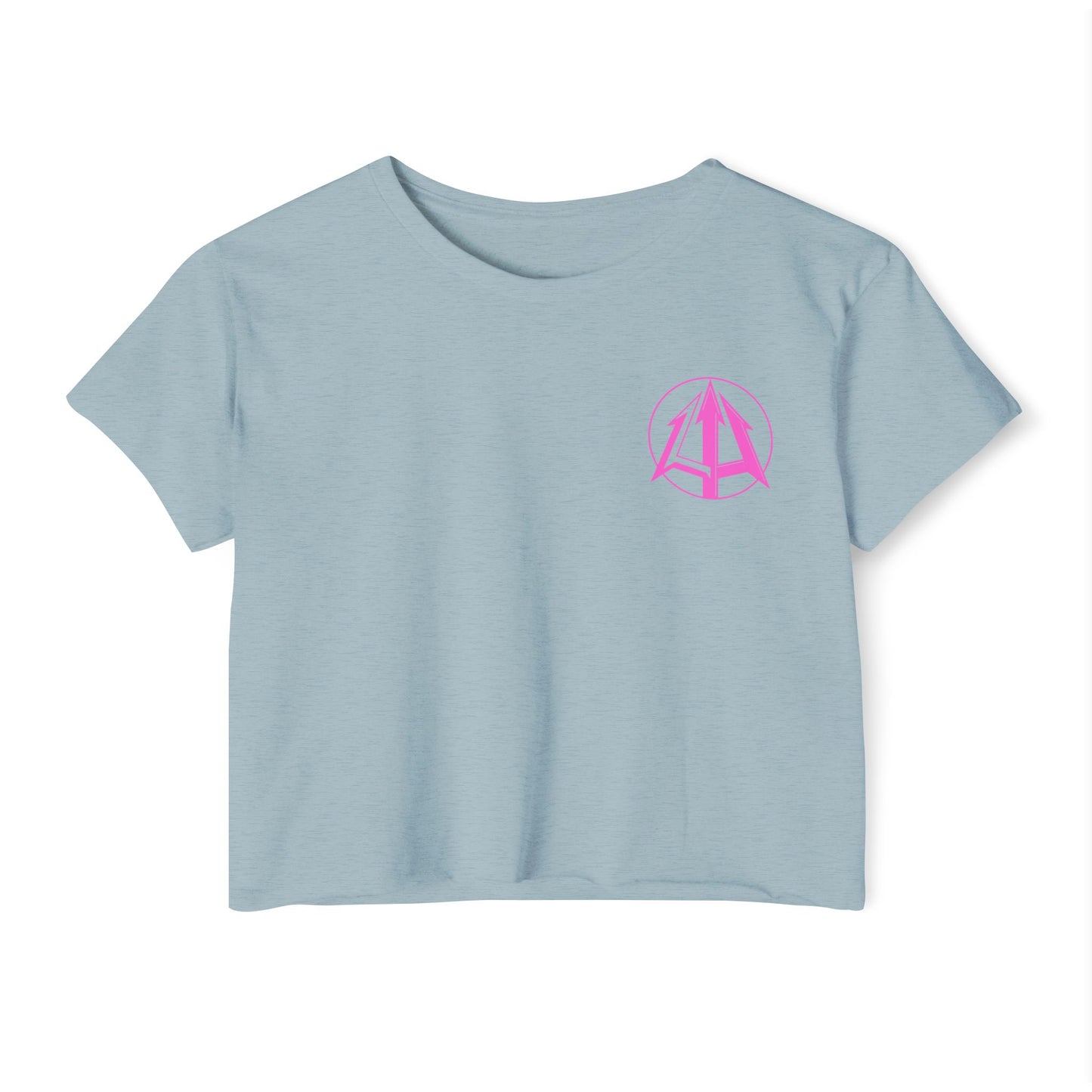 Legacy - Women's Crop Top - Pink logo