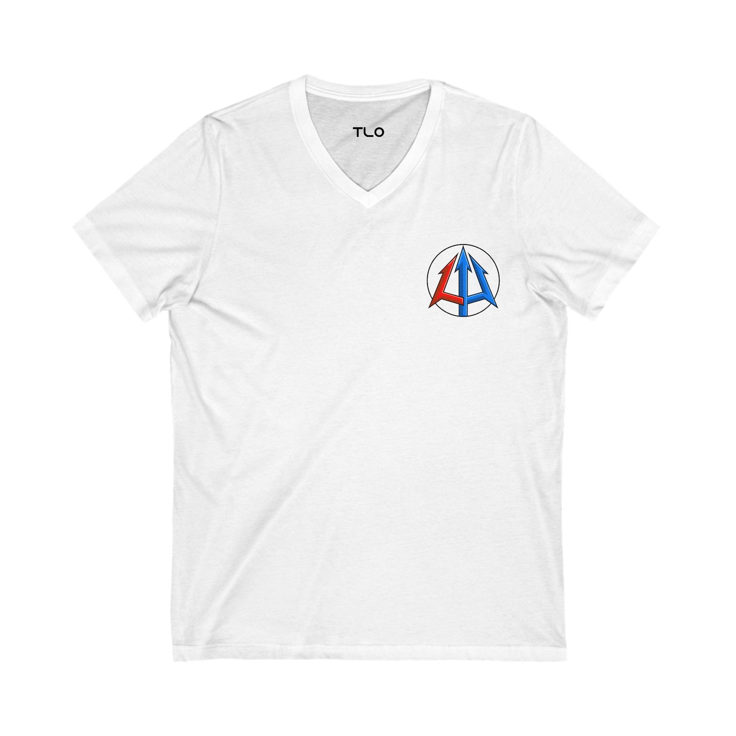 Legacy - Unisex Jersey V-Neck Tee - Classic logo