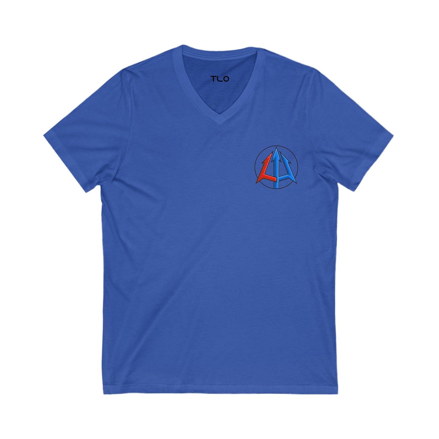 Legacy - Unisex Jersey V-Neck Tee - Classic logo