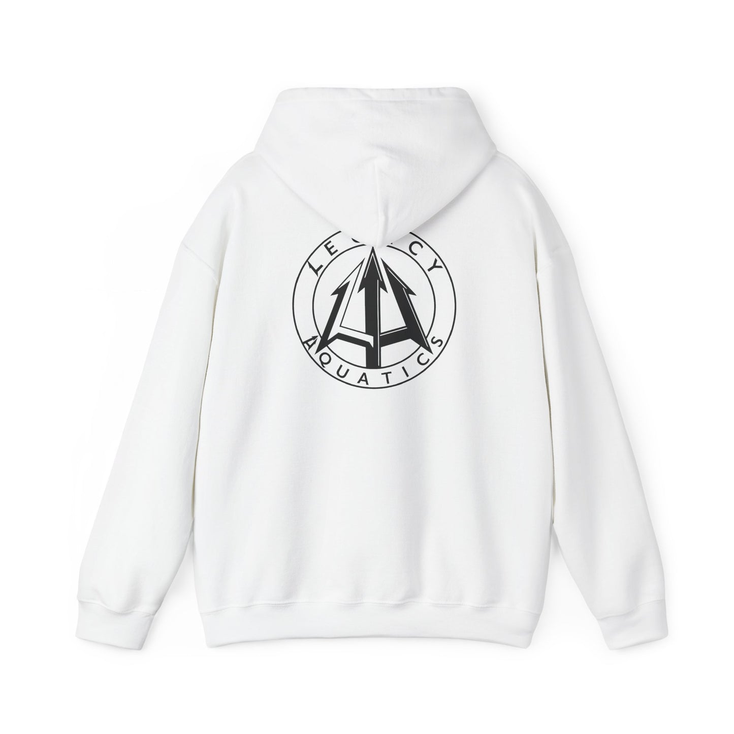 Legacy - Unisex Heavy Blend™ Hoodie - Black logo