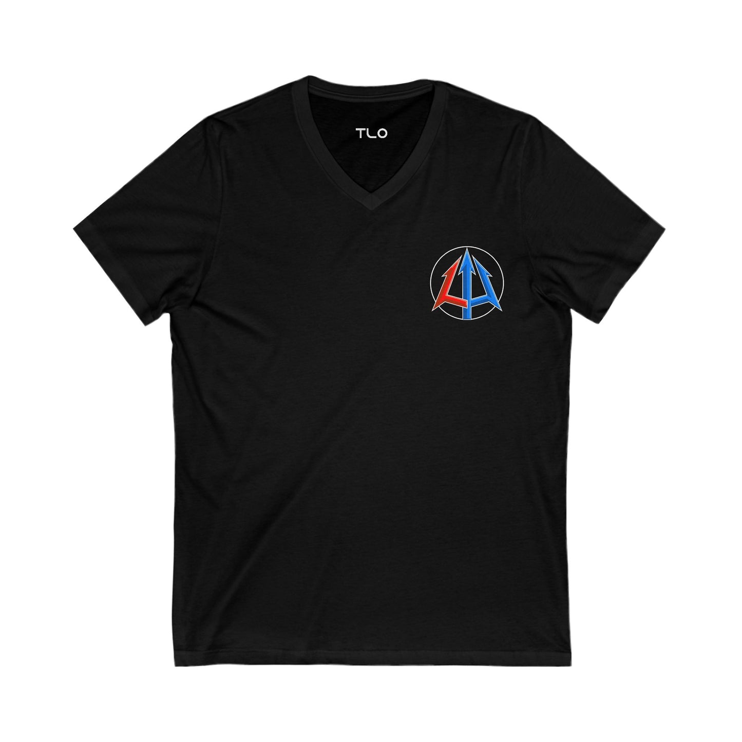 Legacy - Unisex Jersey V-Neck Tee - Classic logo