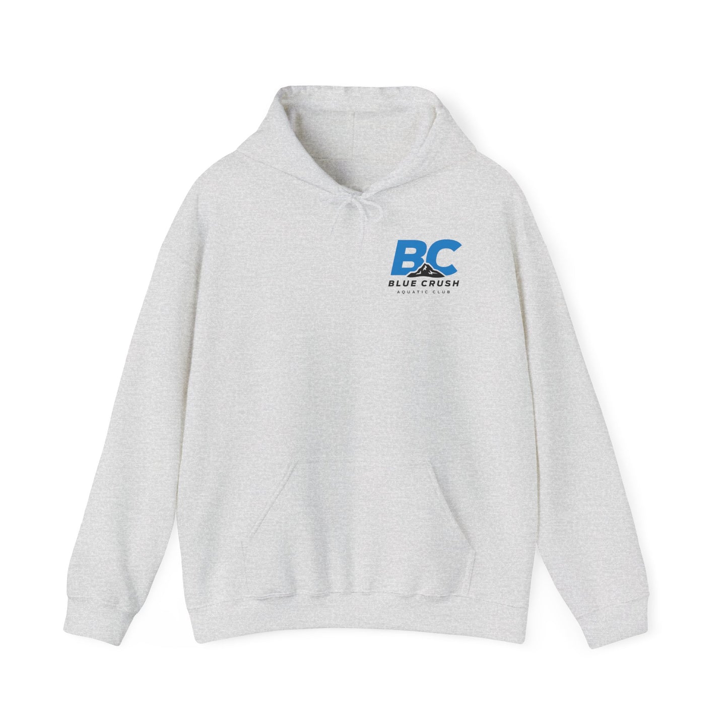 Blue Crush - Unisex Heavy Blend Hoodie - Blue Logo