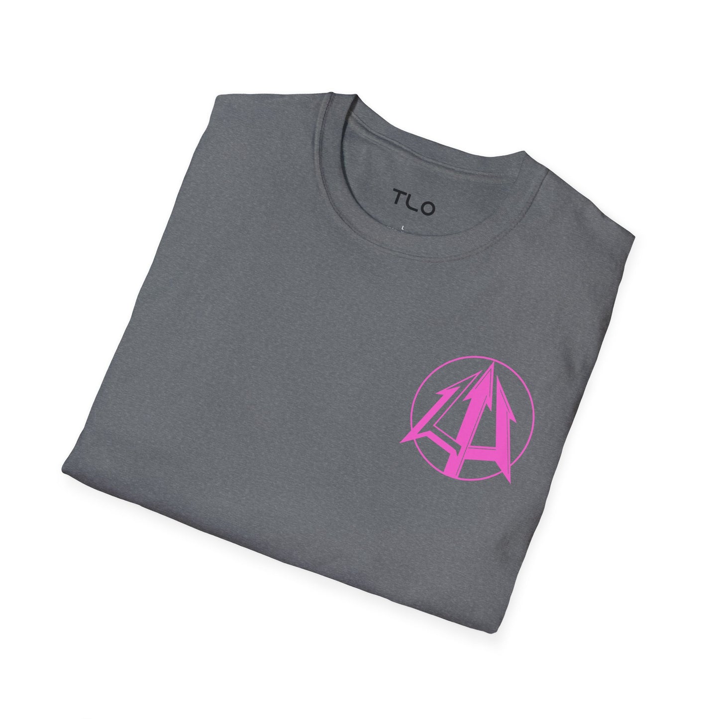 Legacy - Unisex Softstyle T-Shirt - Pink logo