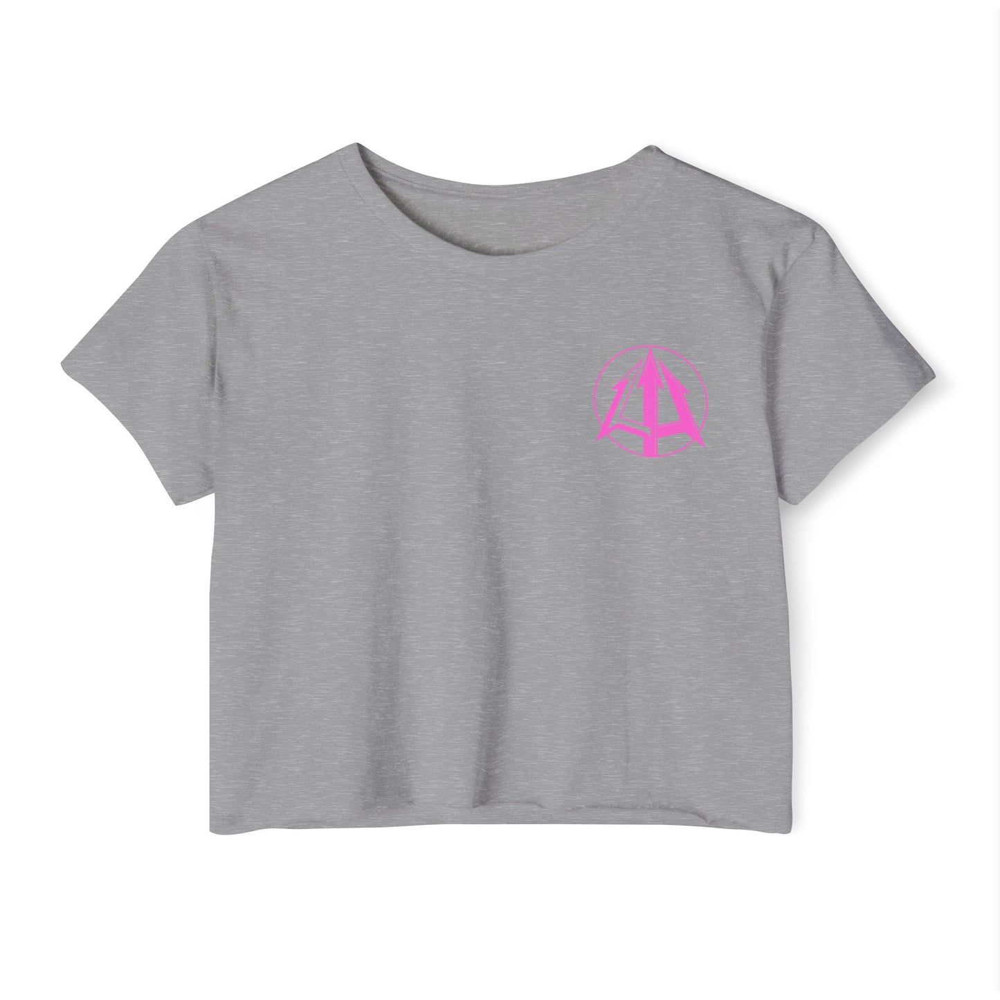 Legacy - Women's Crop Top - Pink logo