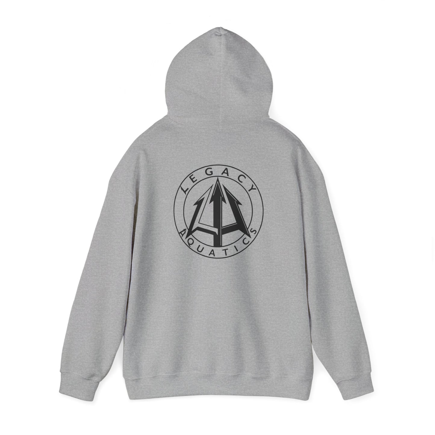 Legacy - Unisex Heavy Blend™ Hoodie - Black logo