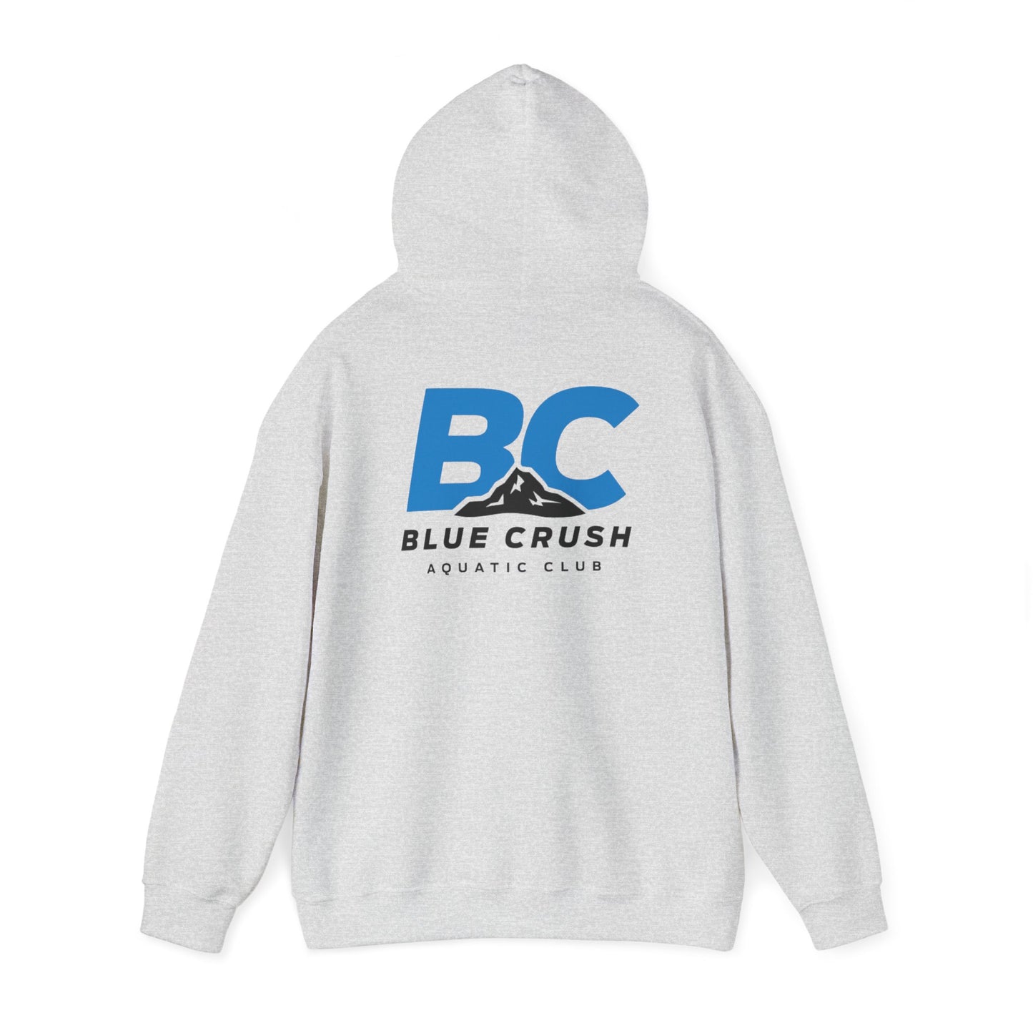 Blue Crush - Unisex Heavy Blend Hoodie - Blue Logo
