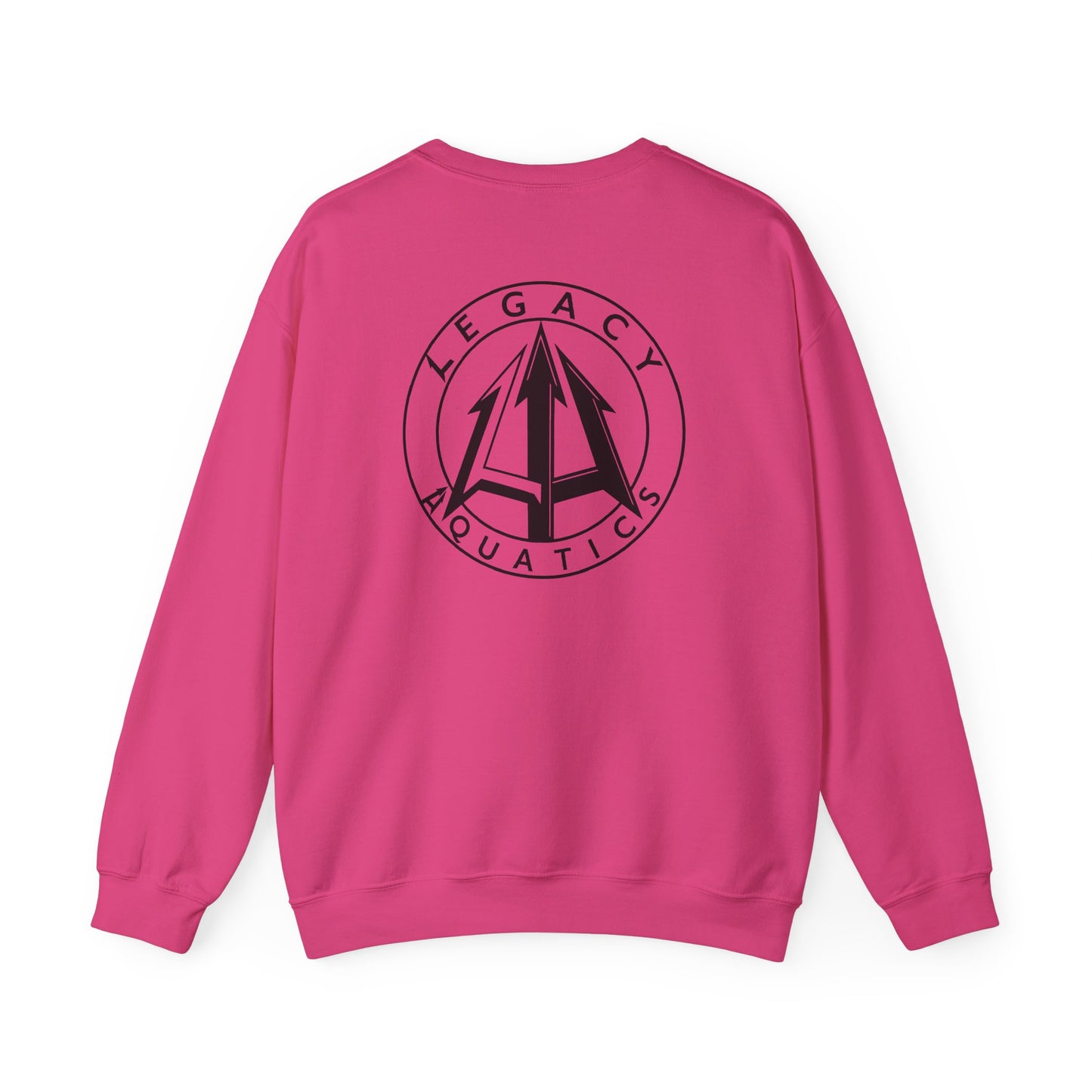 Legacy - Unisex Heavy Blend™ Crewneck Sweatshirt - Black logo