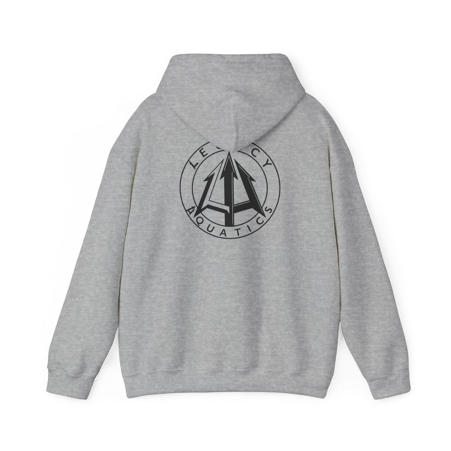 Legacy - Unisex Heavy Blend™ Hoodie - Black logo