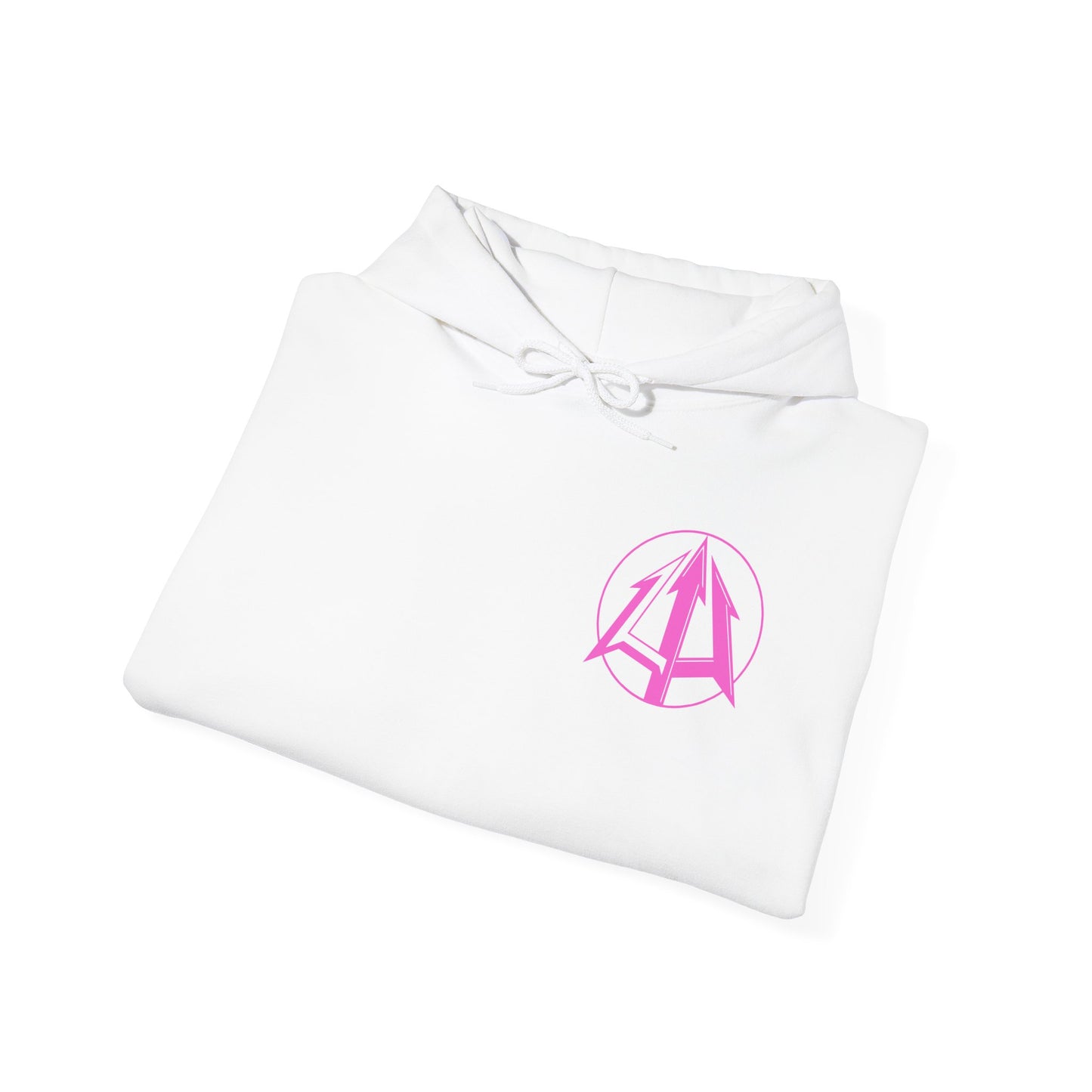 Legacy - Unisex Heavy Blend™ Hoodie - Pink logo