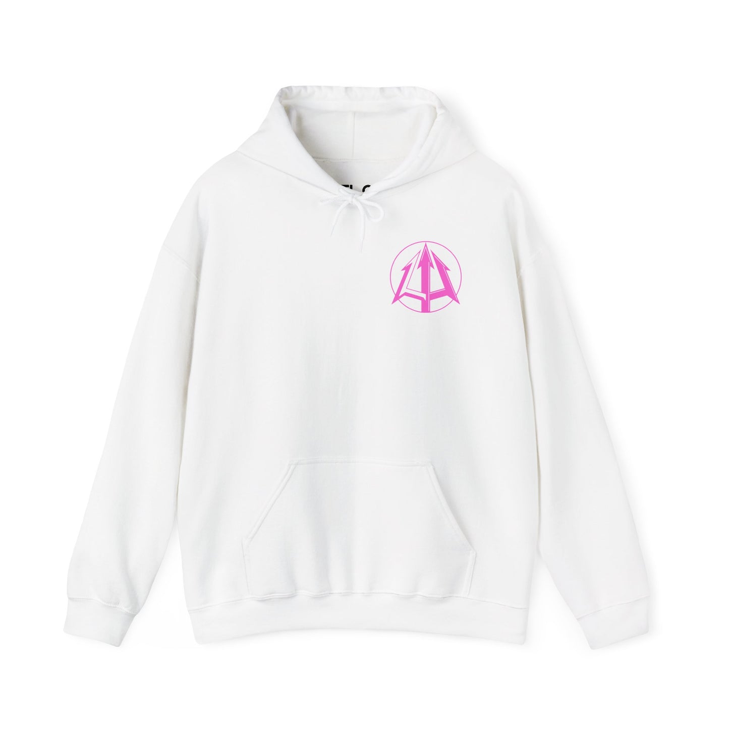 Legacy - Unisex Heavy Blend™ Hoodie - Pink logo