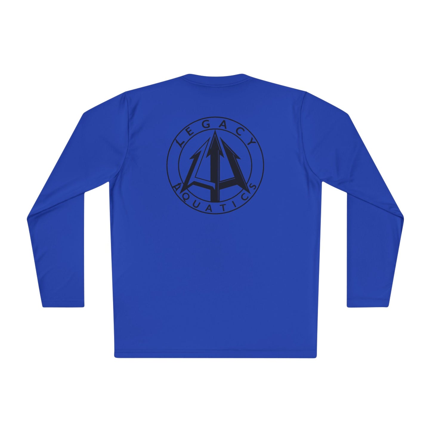 Legacy - Unisex Lightweight Long Sleeve Tee - Black logo