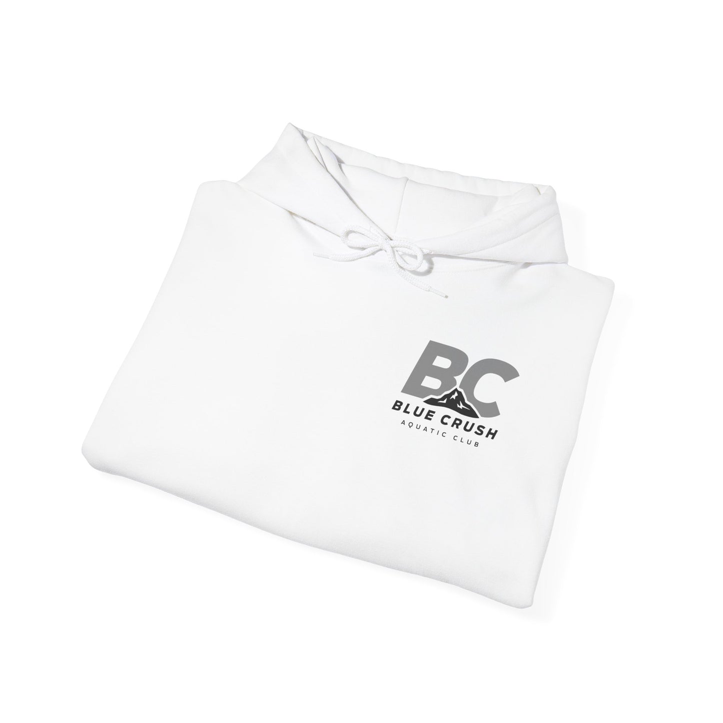 Blue Crush - Unisex Heavy Blend Hoodie - Gray logo
