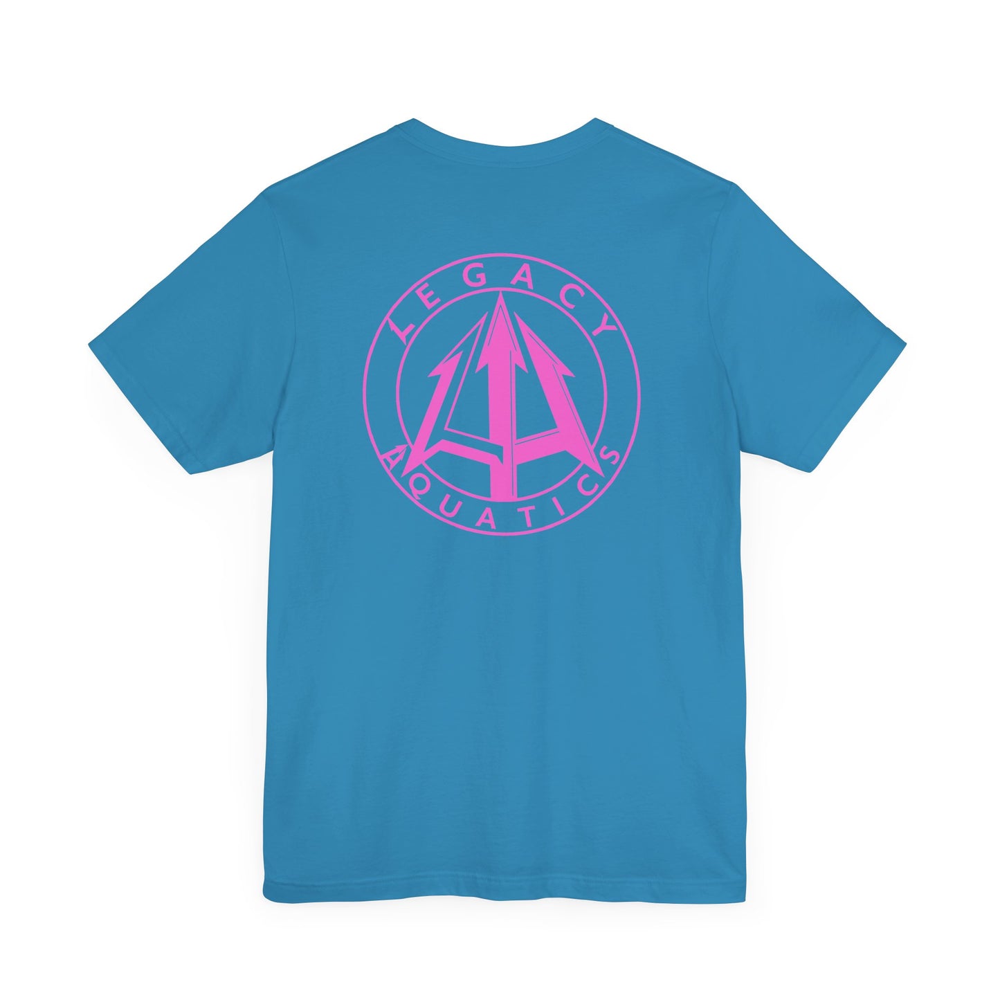 Legacy - Unisex Jersey Tee - Pink logo