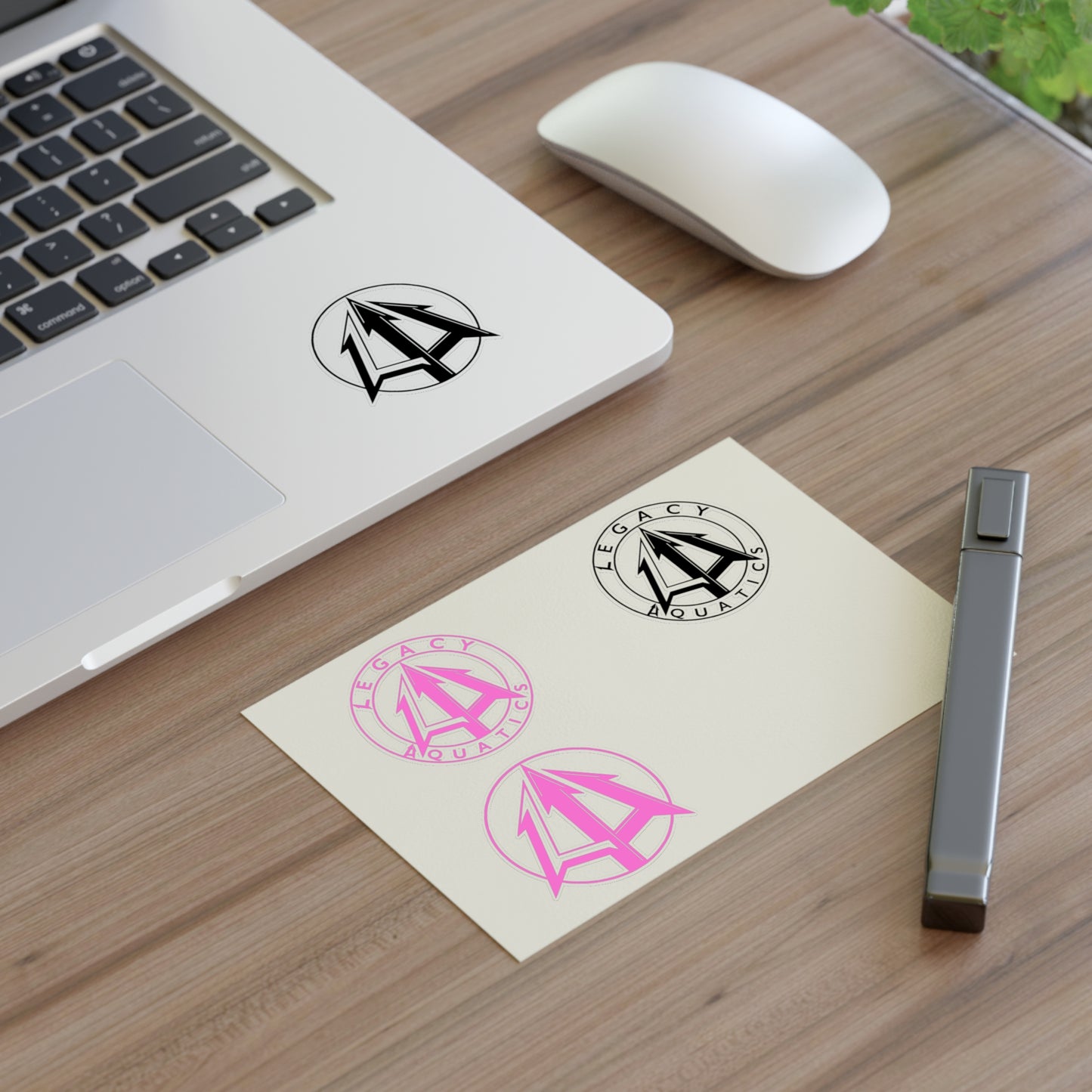 Legacy - Sticker Sheets - Pink & Black logo