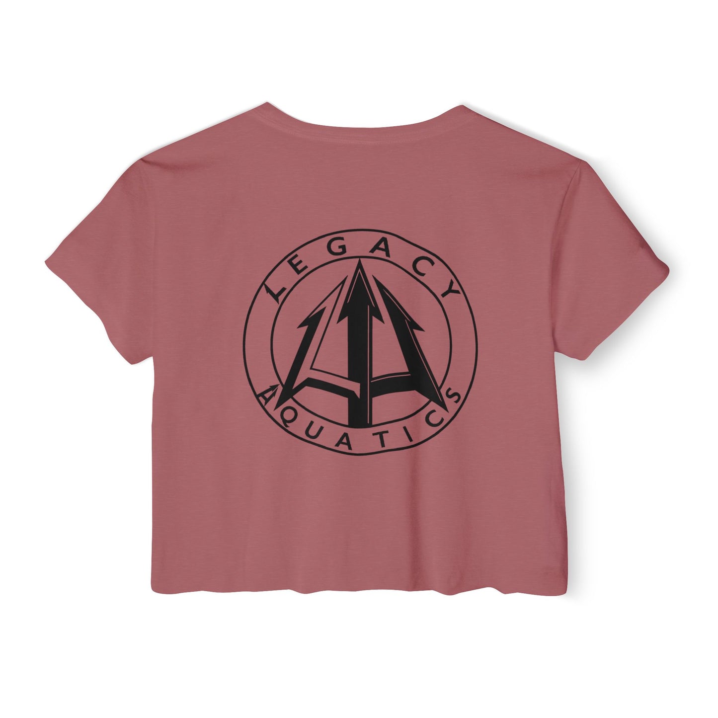 Legacy - Women's Crop Top - Black logo