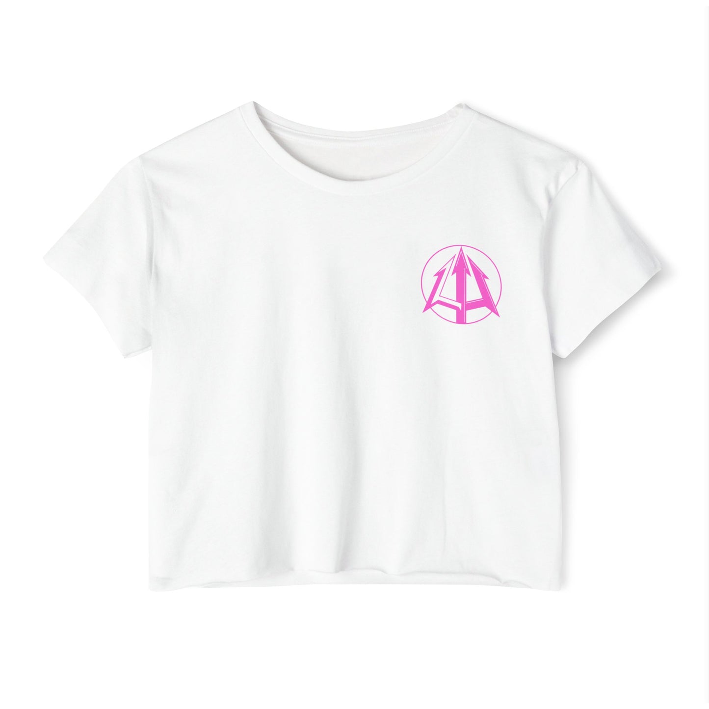 Legacy - Women's Crop Top - Pink logo