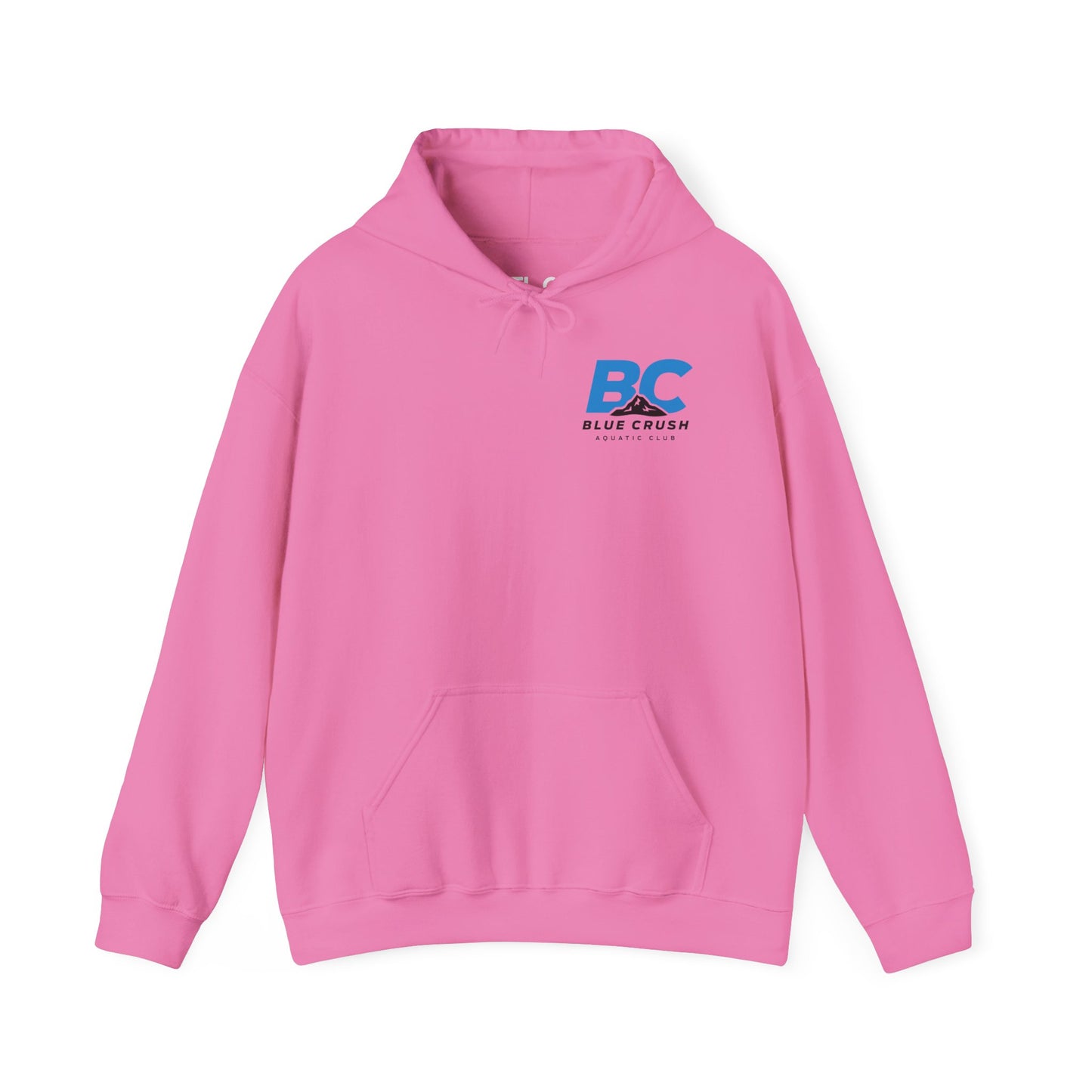 Blue Crush - Unisex Heavy Blend Hoodie - Blue Logo