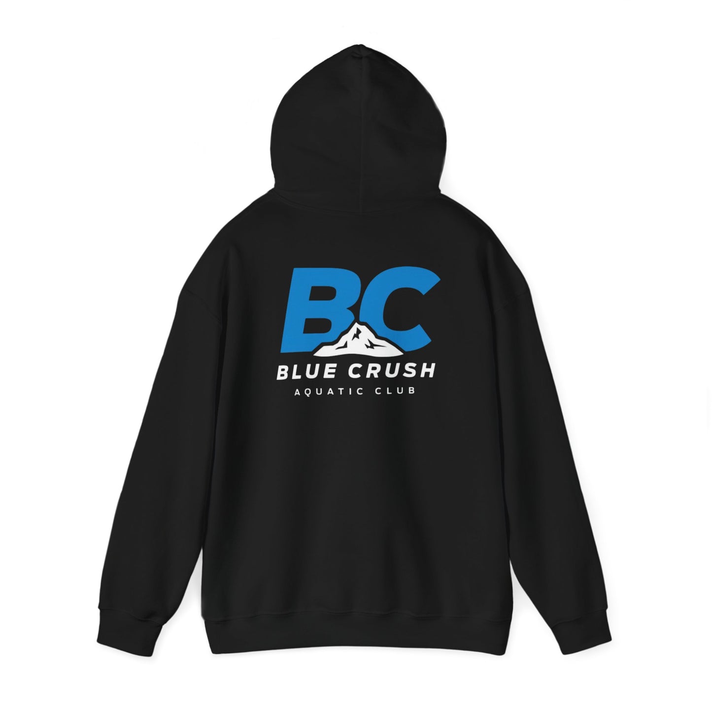 Blue Crush - Unisex Heavy Blend Hoodie - Blue Logo