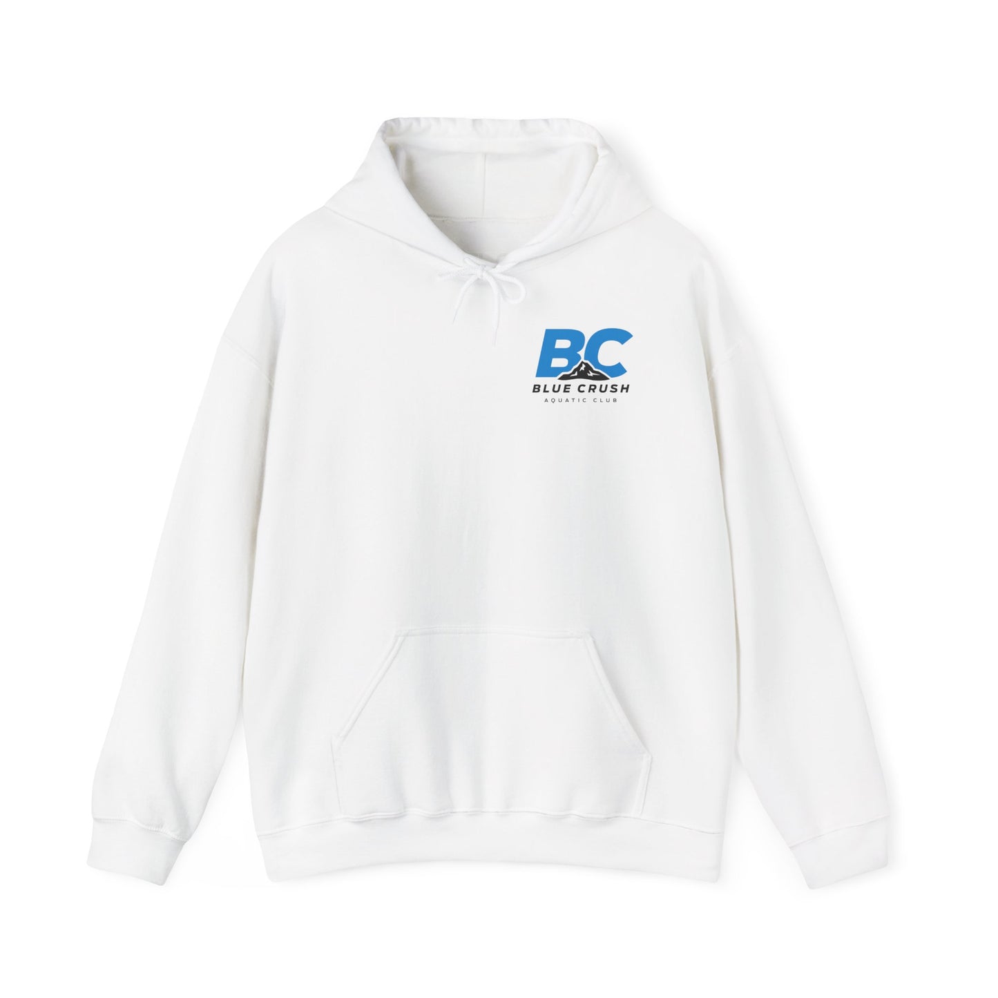 Blue Crush - Unisex Heavy Blend Hoodie - Blue Logo