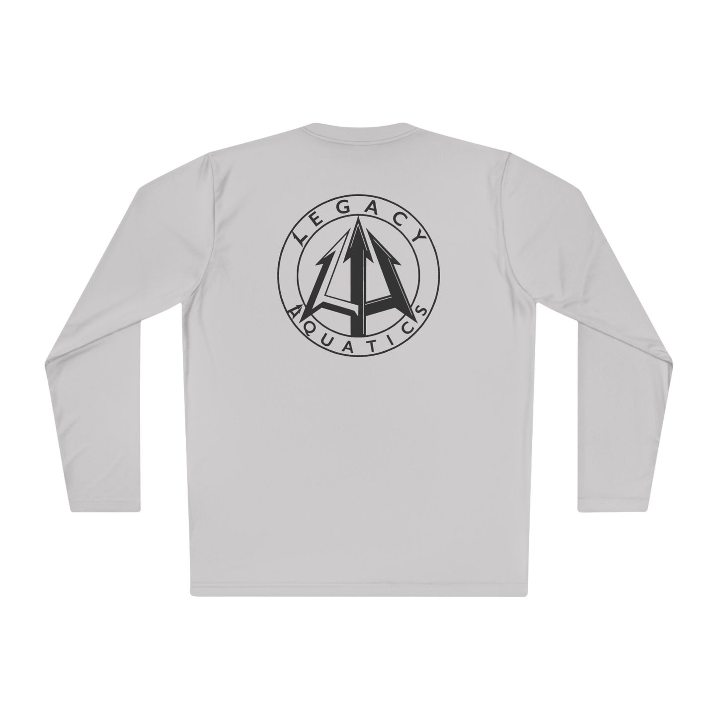 Legacy - Unisex Lightweight Long Sleeve Tee - Black logo