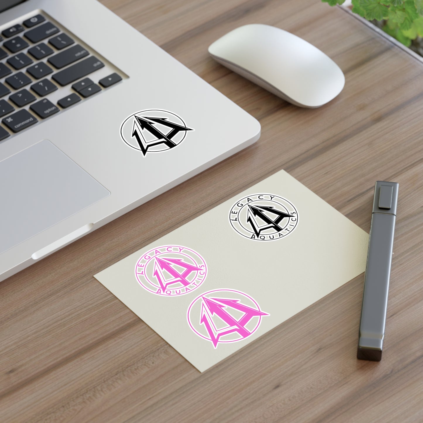 Legacy - Sticker Sheets - Pink & Black logo